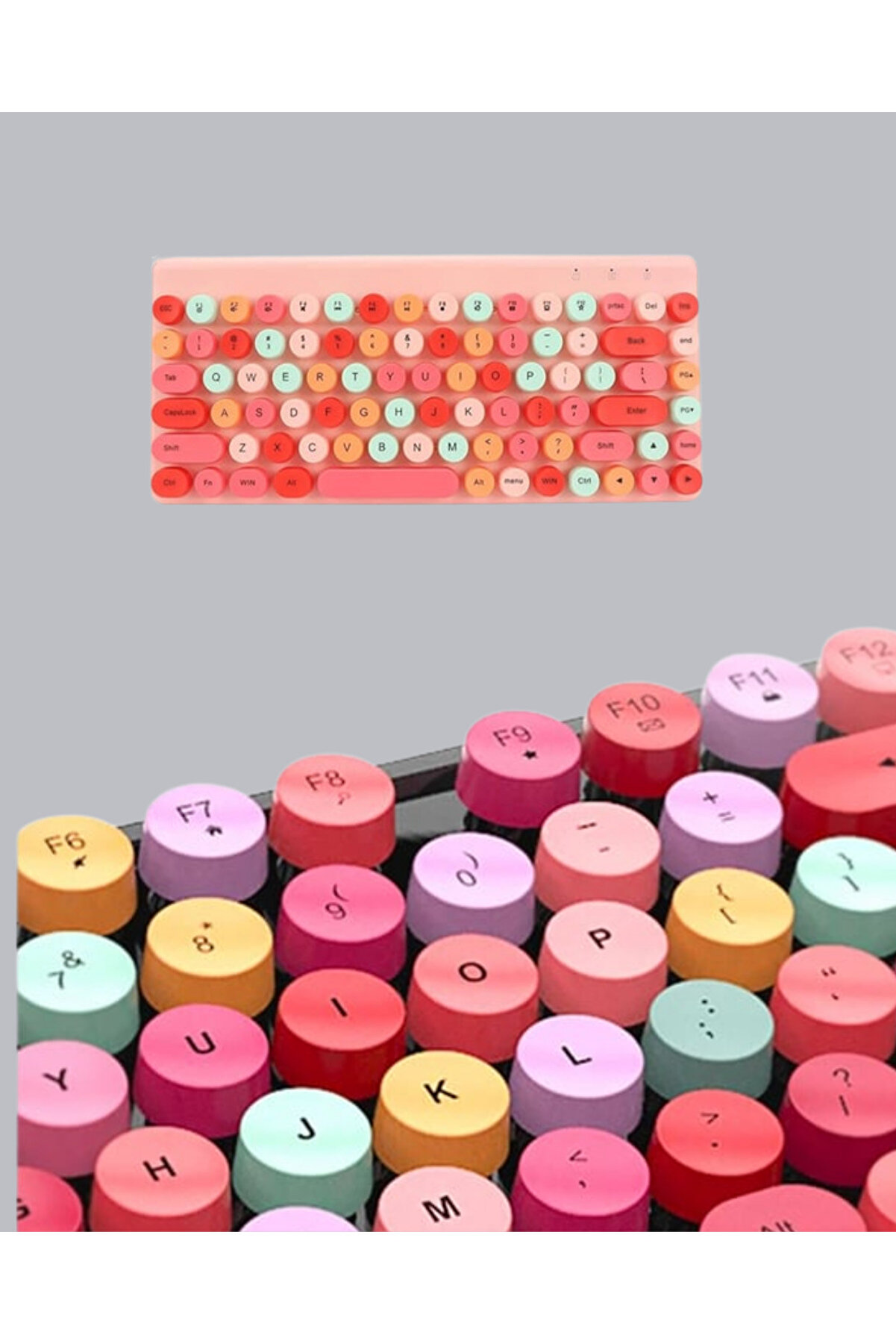 Bluetooth Klavye Ve Mouse Seti̇