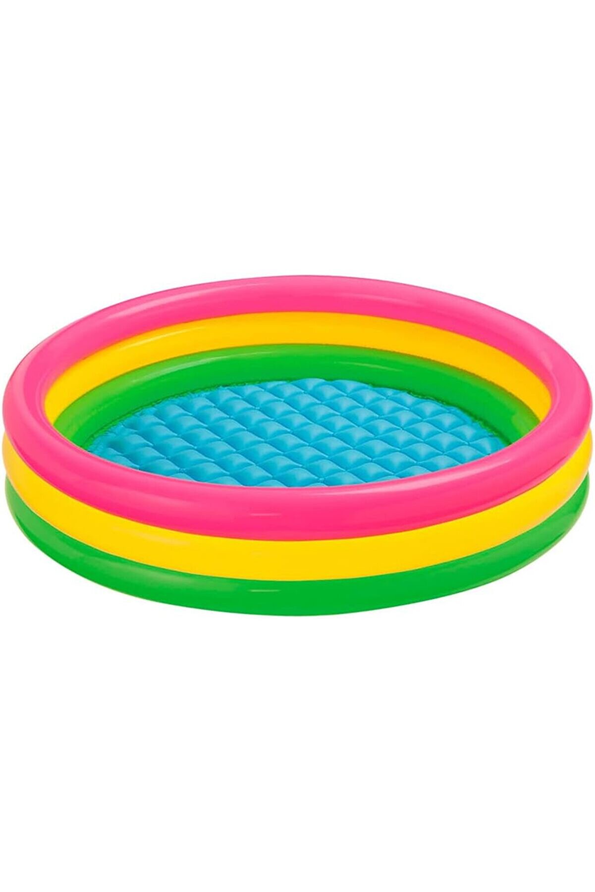 STOREMAX modashine 57412 Renkli Şişme Taban 3 Bölme Havuz 114 cm, su sporları, plaj malzemesi, şişme ürün, yü