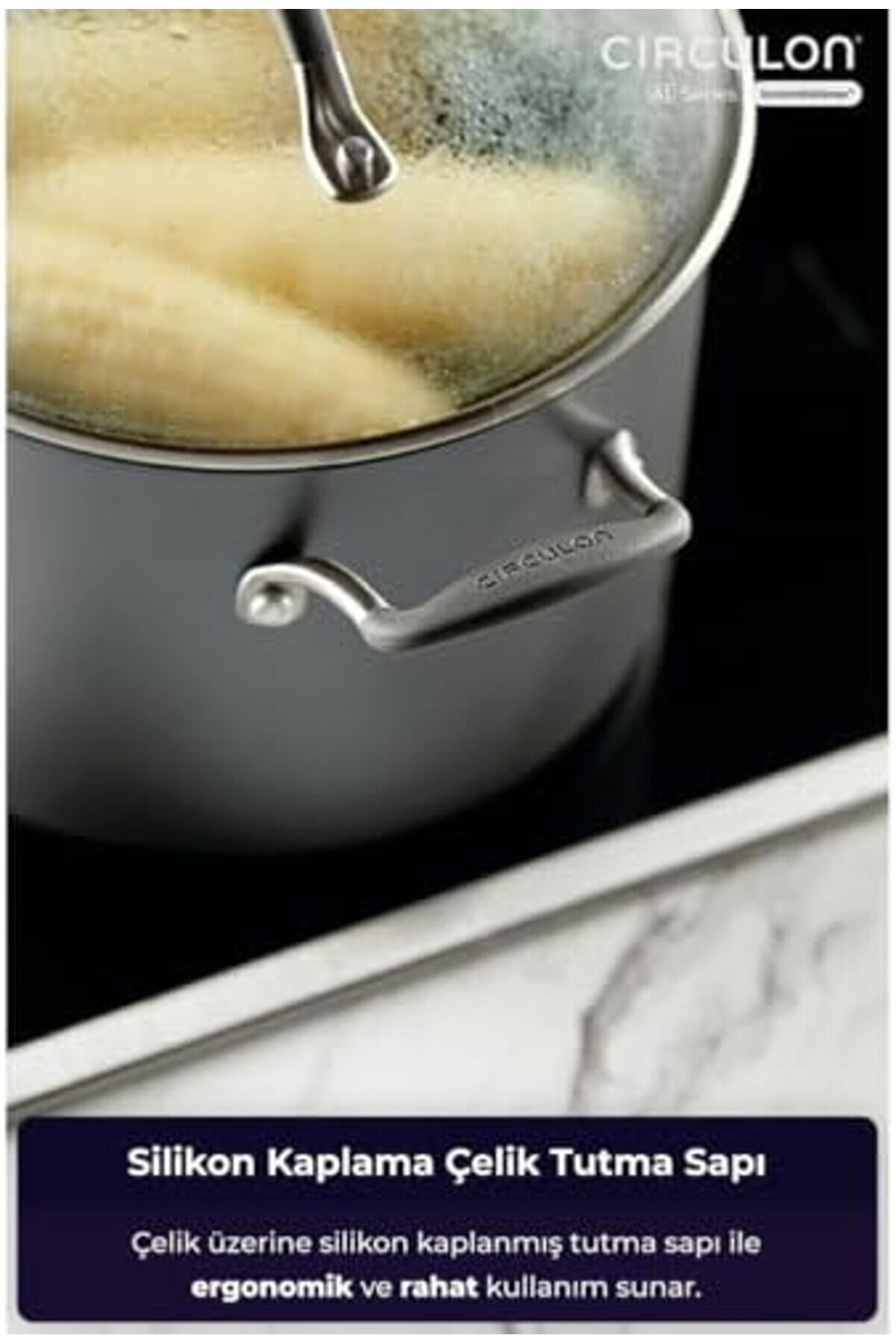 Modashi̇ne 24X13,5 Cm Cam Kapaklı Tencere Modascope 1014773