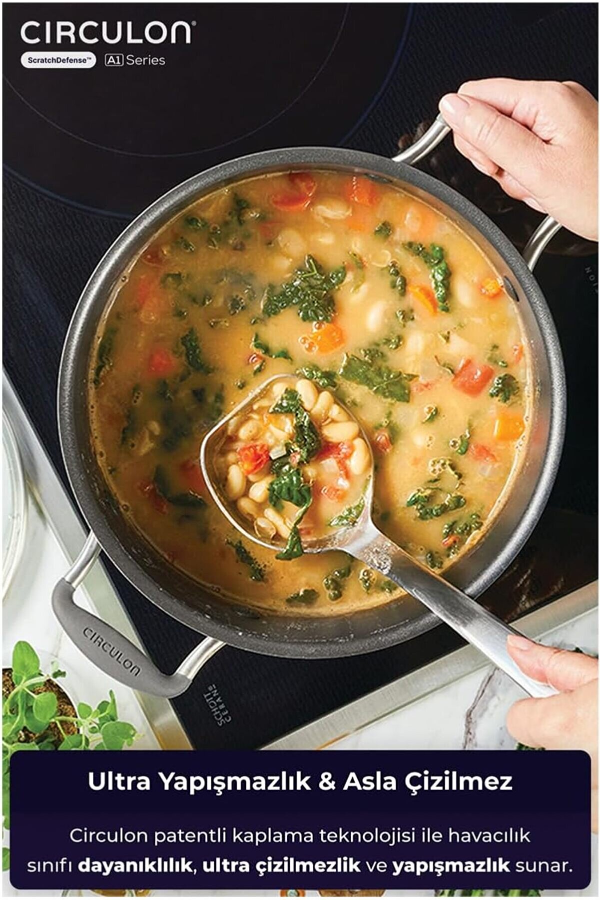 STOREMAX modashine 24X13,5 CM CAM KAPAKLI TENCERE modascope 1014773