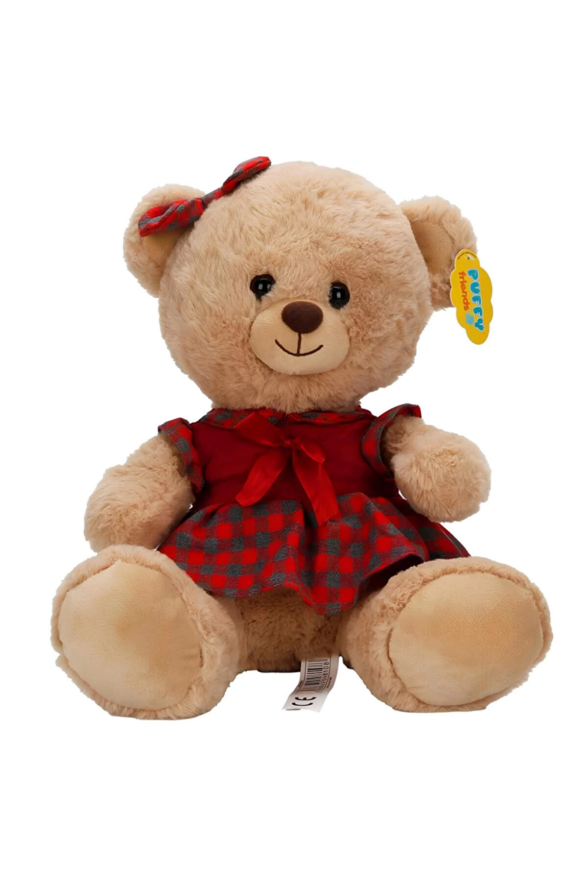 Toptan Bulurum Kıyafetli Peluş Ayı 32 cm