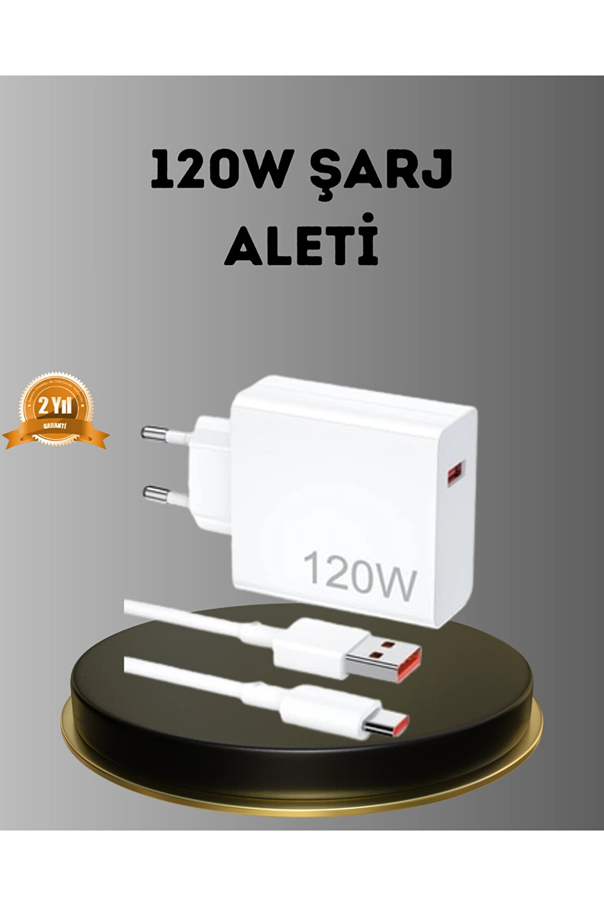 shopwave Turbo 120W Hızlı Şarj Cihazı – Kısa Devre ve Akım Koruma Özellikli