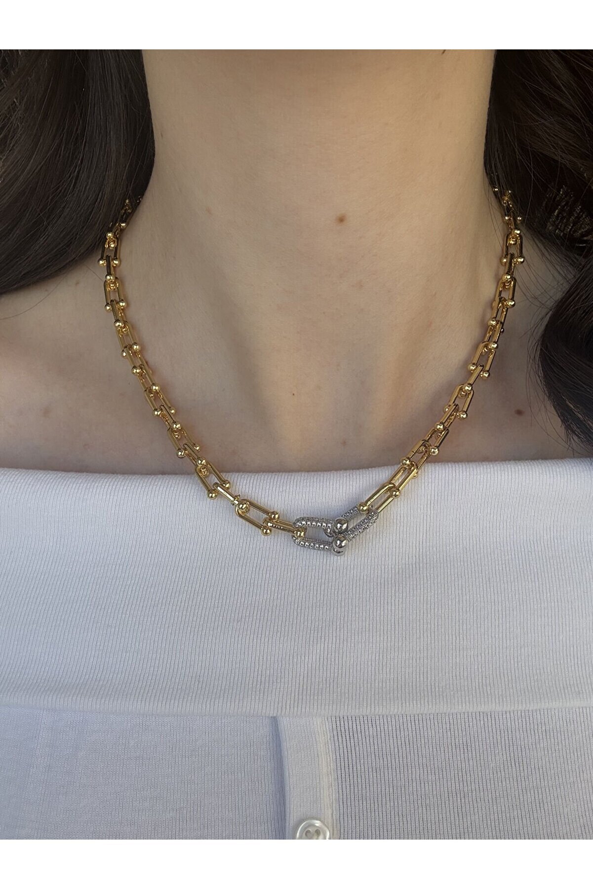 Ateli̇er Emi̇ne Si̇lver Detaylı Tıffany Kolye