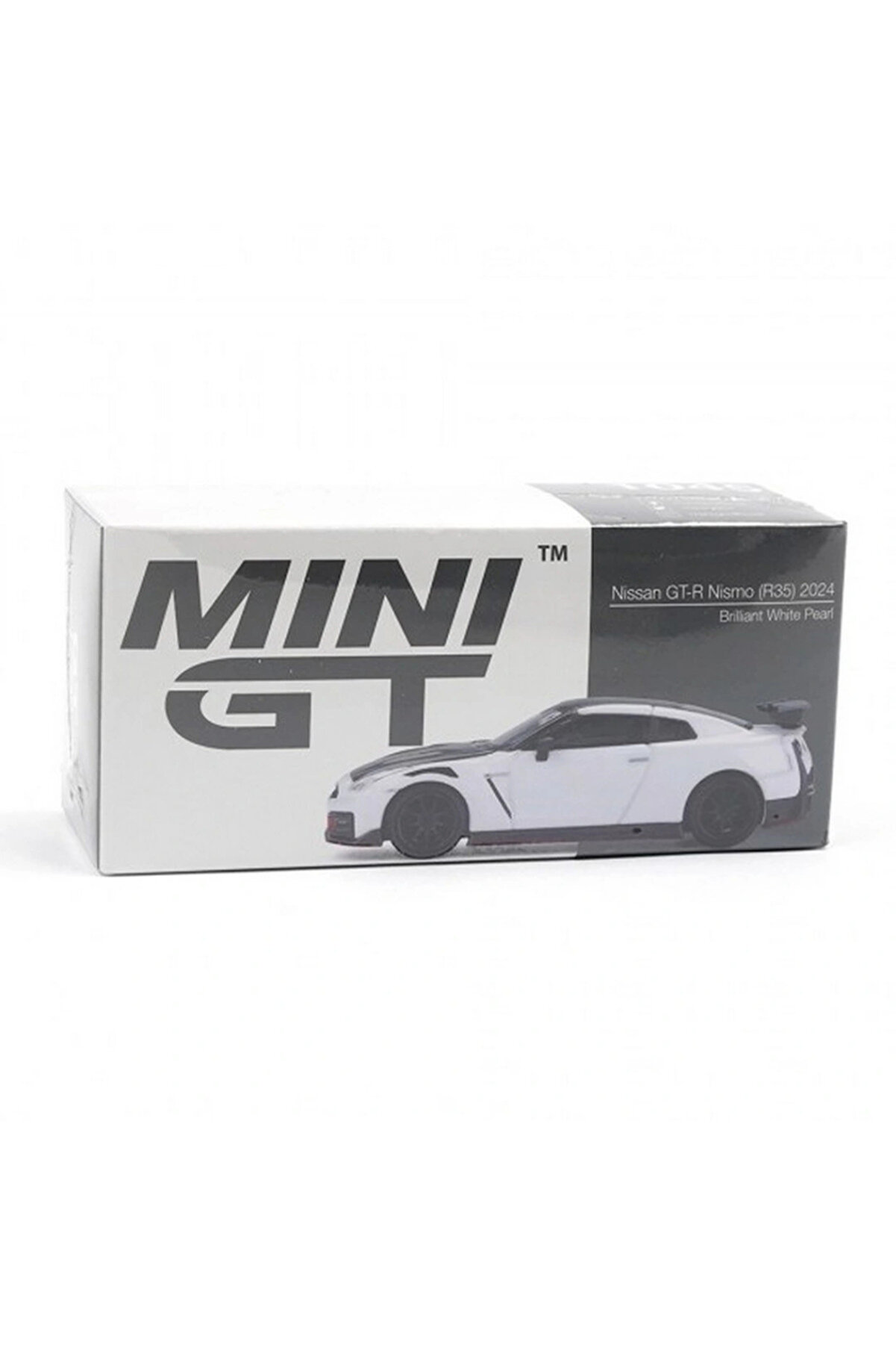 Mi̇ni̇ Gt 1/64 Ni̇ssan Gt-R Ni̇smo 2024 Bri̇lli̇ant Whi̇te Pearl