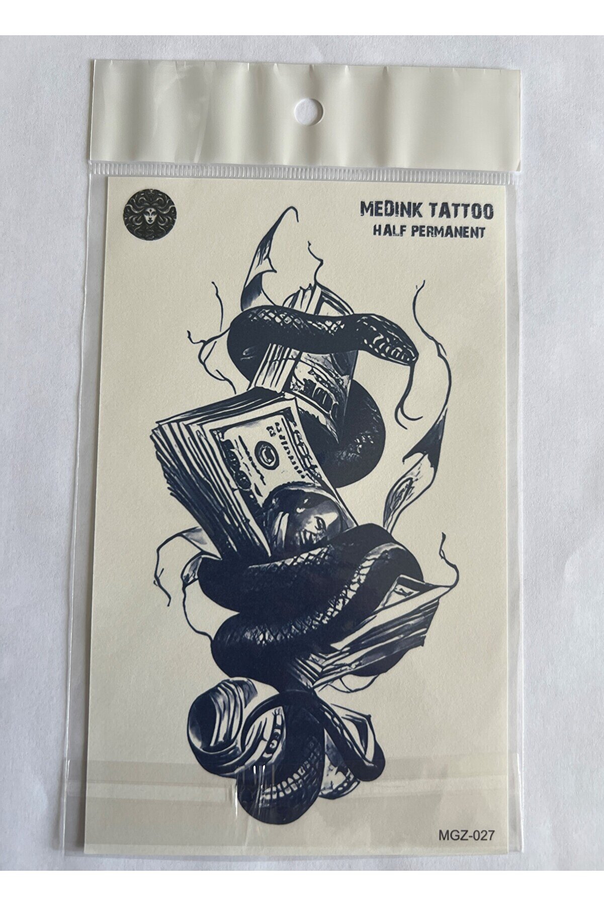 Ai̇rbrush Tattoo Dolar 18X11 Cm Yarı Kalıcı Hayalet Geçi̇ci̇ Dövme Yapıştırma Dövme