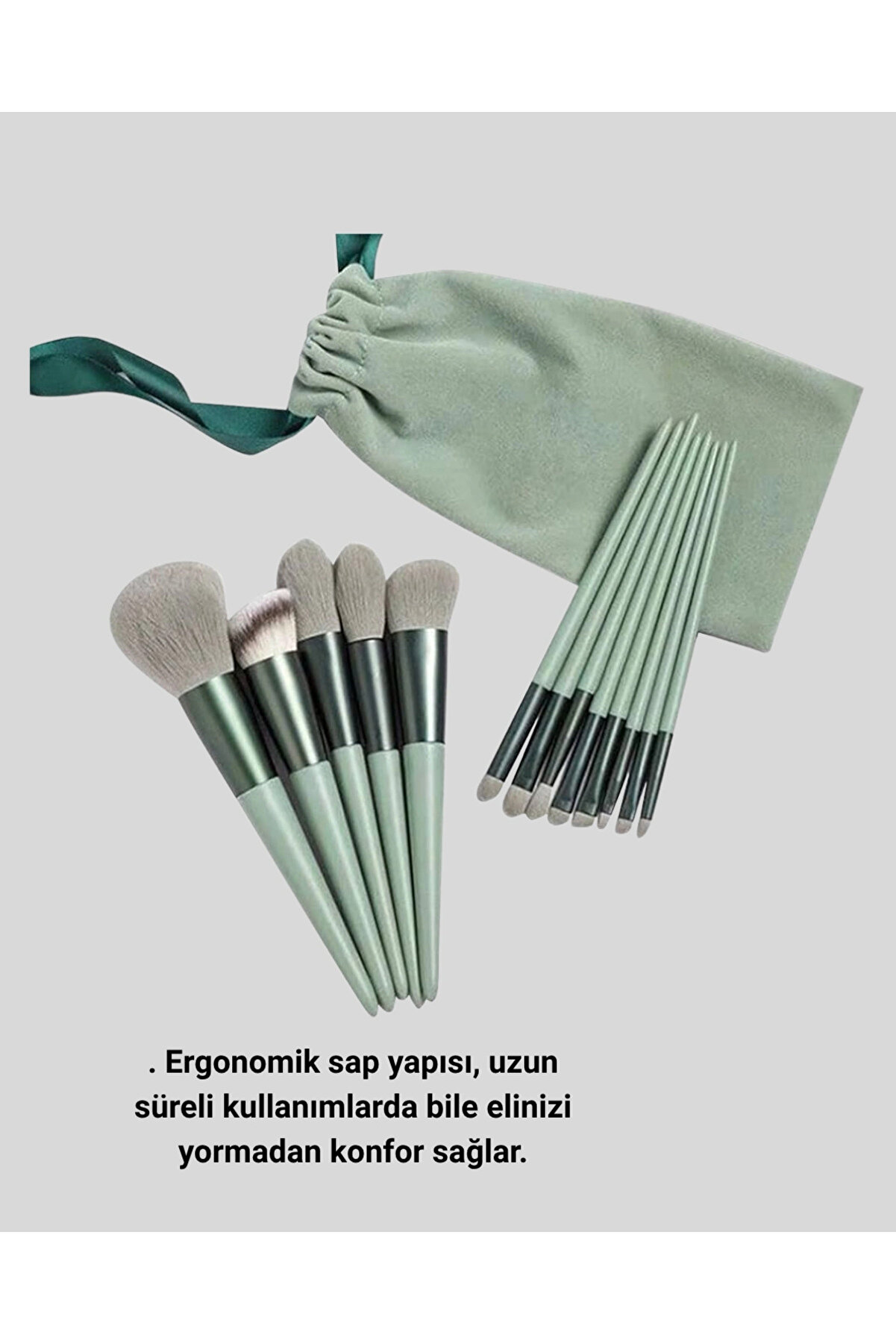 13’Lü Profesyonel Makyaj Fırça Seti̇ – Yumuşak Senteti̇k Kıllı, Tüm Ci̇lt Ti̇pleri̇ne Uygun