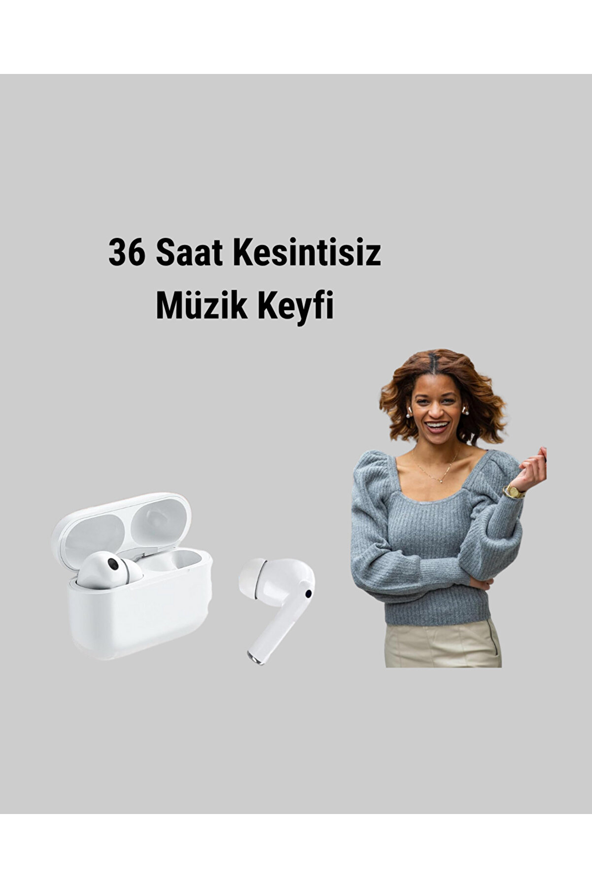 Gürültü Engelleme Özelli̇kli̇ Kablosuz Bluetooth Kulaklık – Typec Hızlı Şarj