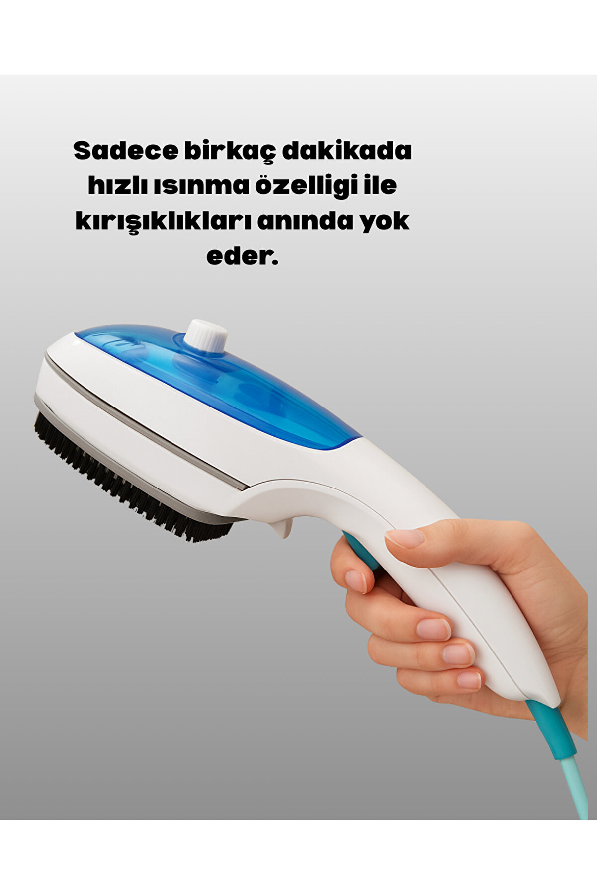 Prati̇k Buharlı Ütü Askıda Kullanım Kolaylığı