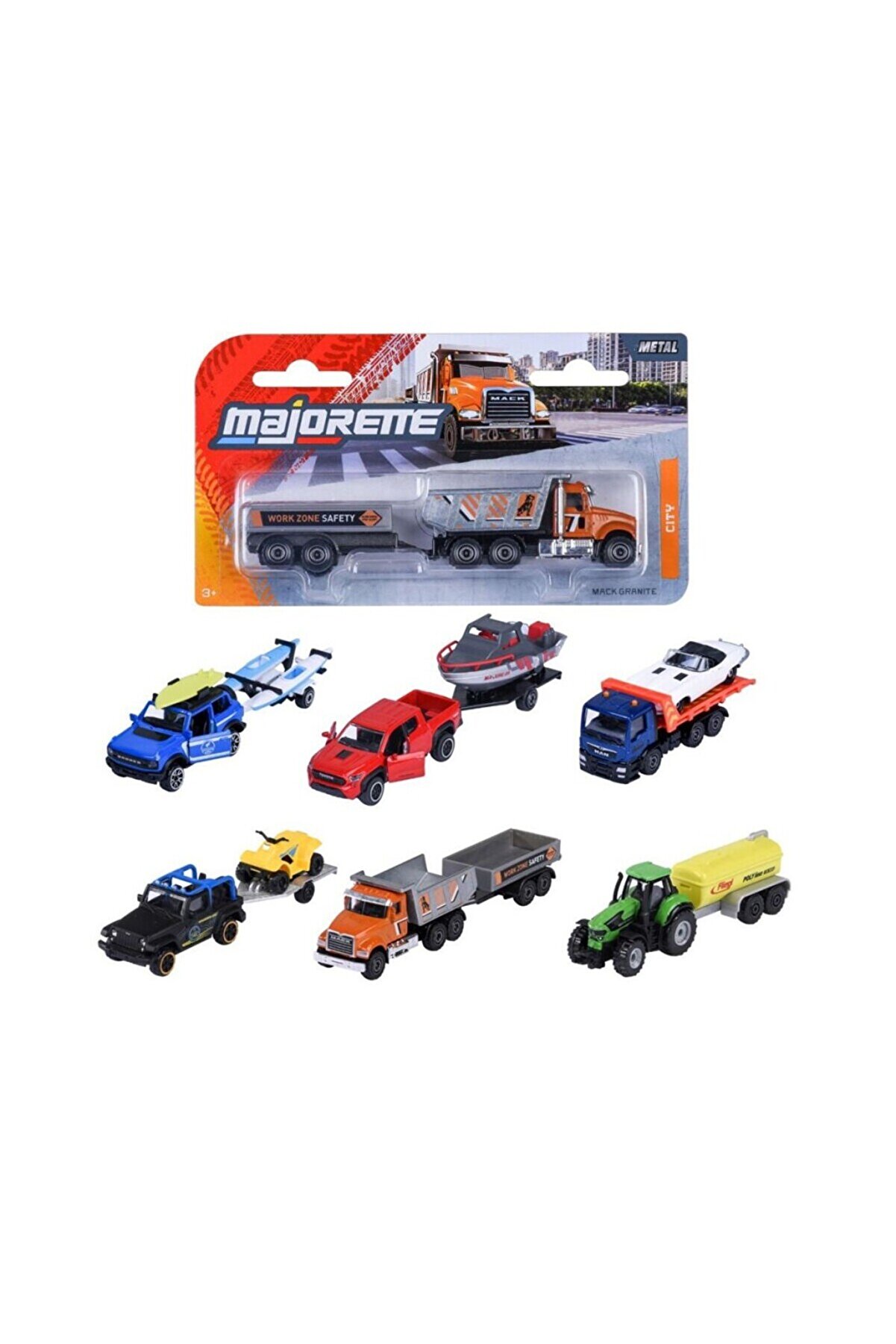 Toptan Bulurum 8503002001 City Trailer 6asst