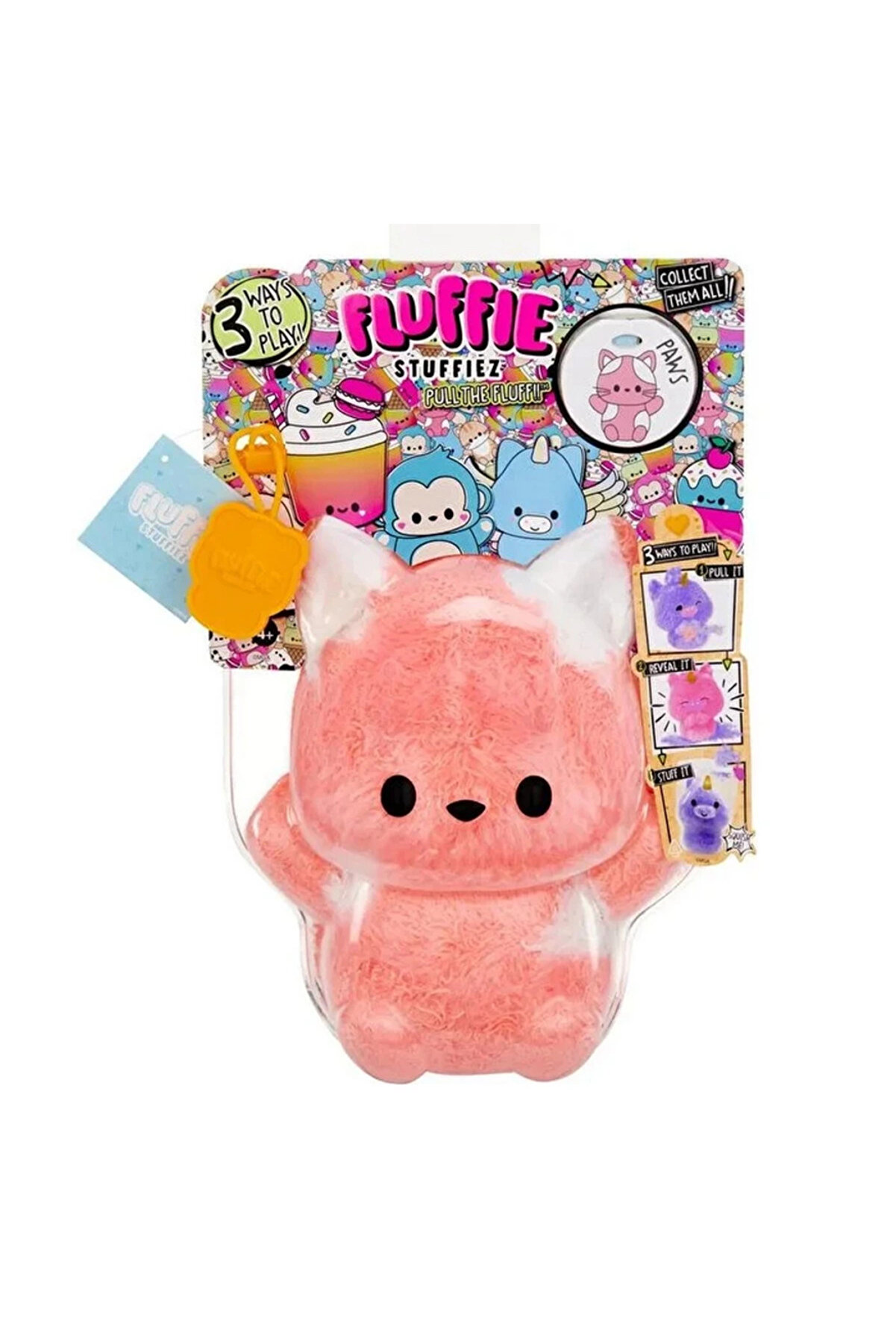 Toptan Bulurum Fluffie Stuffiez Küçük Peluş Kedi