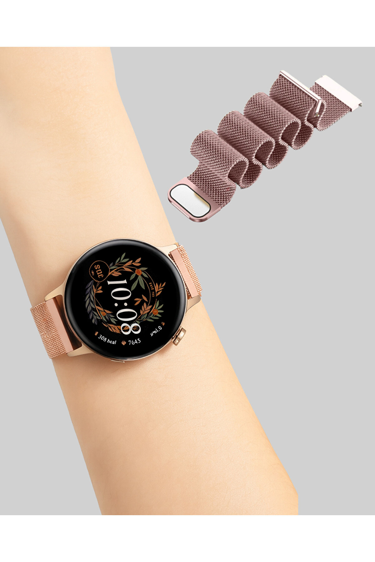 Renkli̇ Ekranlı Akıllı Saat – Kalp Atış, Adım, Uyku Taki̇bi̇, Ip68 Su Geçi̇rmez