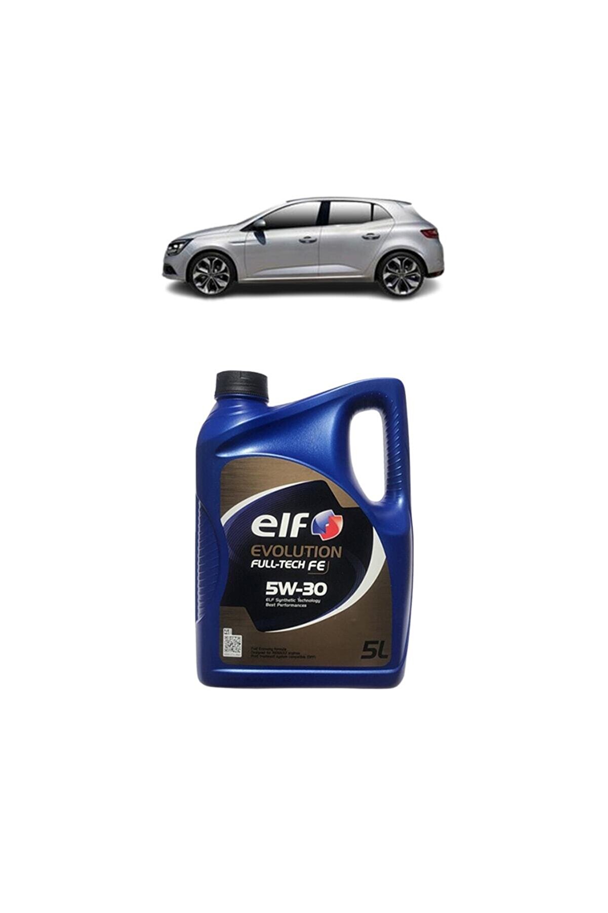 Megane 4 Saloon 1.5 Dci̇ Hp90 Kw66 K9K656 2016-2025+Elf 5W30 5Lt 2025