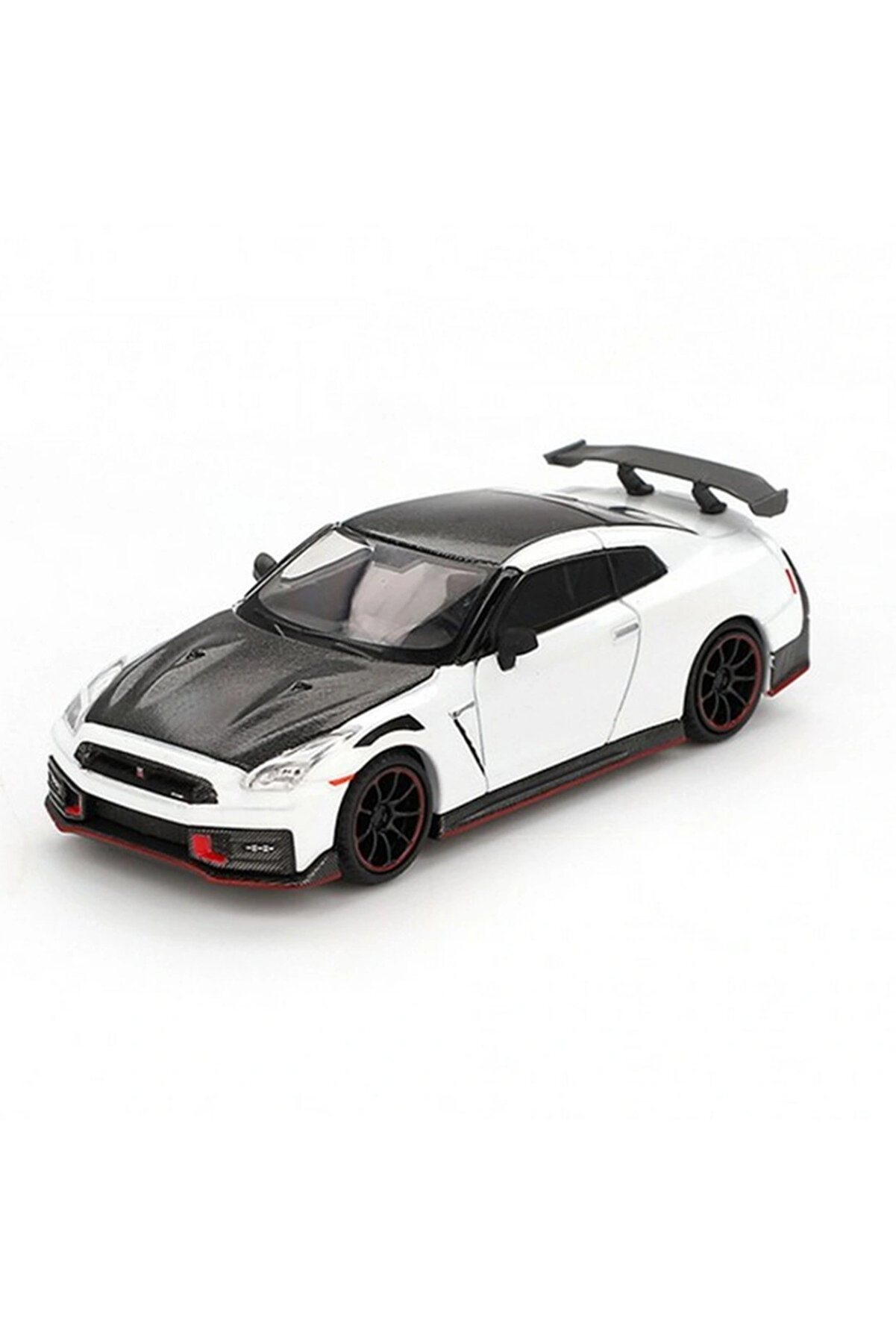 PAZAR DÜNYASI Mini GT 1/64 Nissan GT-R Nismo 2024 Brilliant White Pearl