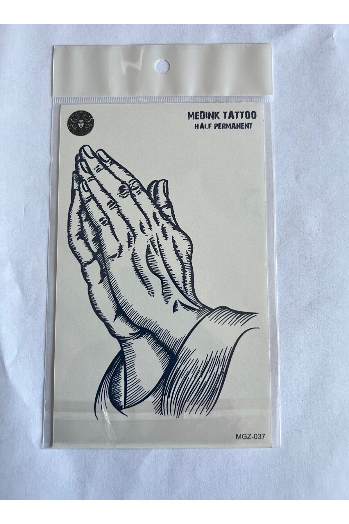 Ai̇rbrush Tattoo Dua 18X11 Cm Yarı Kalıcı Hayalet Geçi̇ci̇ Dövme Yapıştırma Dövme