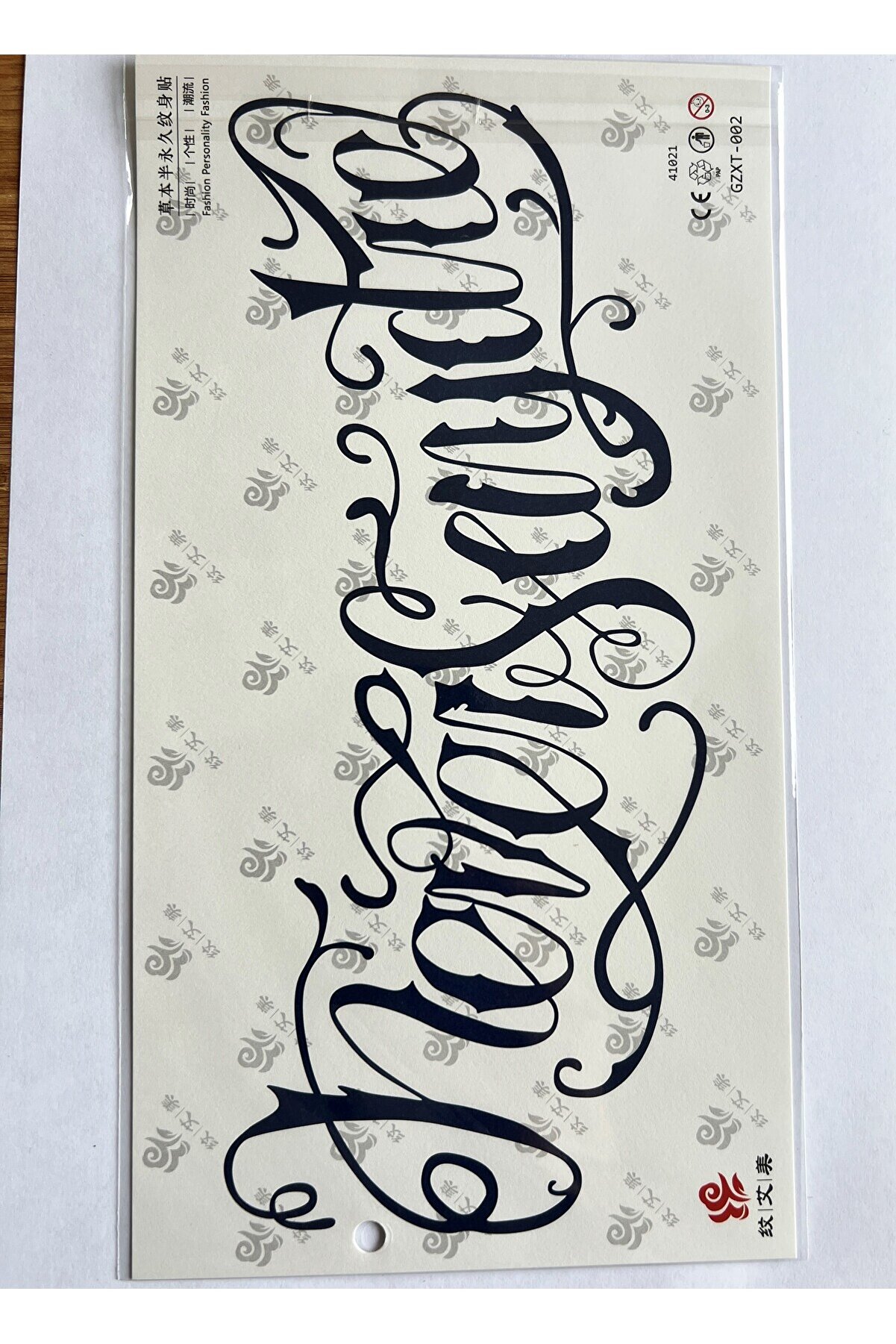 Ai̇rbrush Tattoo Büyük Boy Bel Göğüs Sırt İçi̇n 28X15 Cm Gzxt-002 Yarı Kalıcı Geçi̇ci̇ Dövme