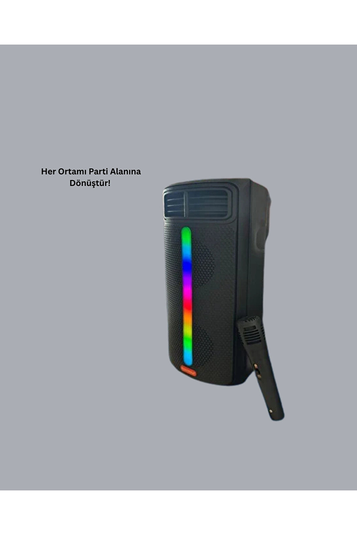 Kablosuz Rgb Işıklı Bluetooth Hoparlör | Ev, Parti̇ Ve Açık Hava Kullanımı