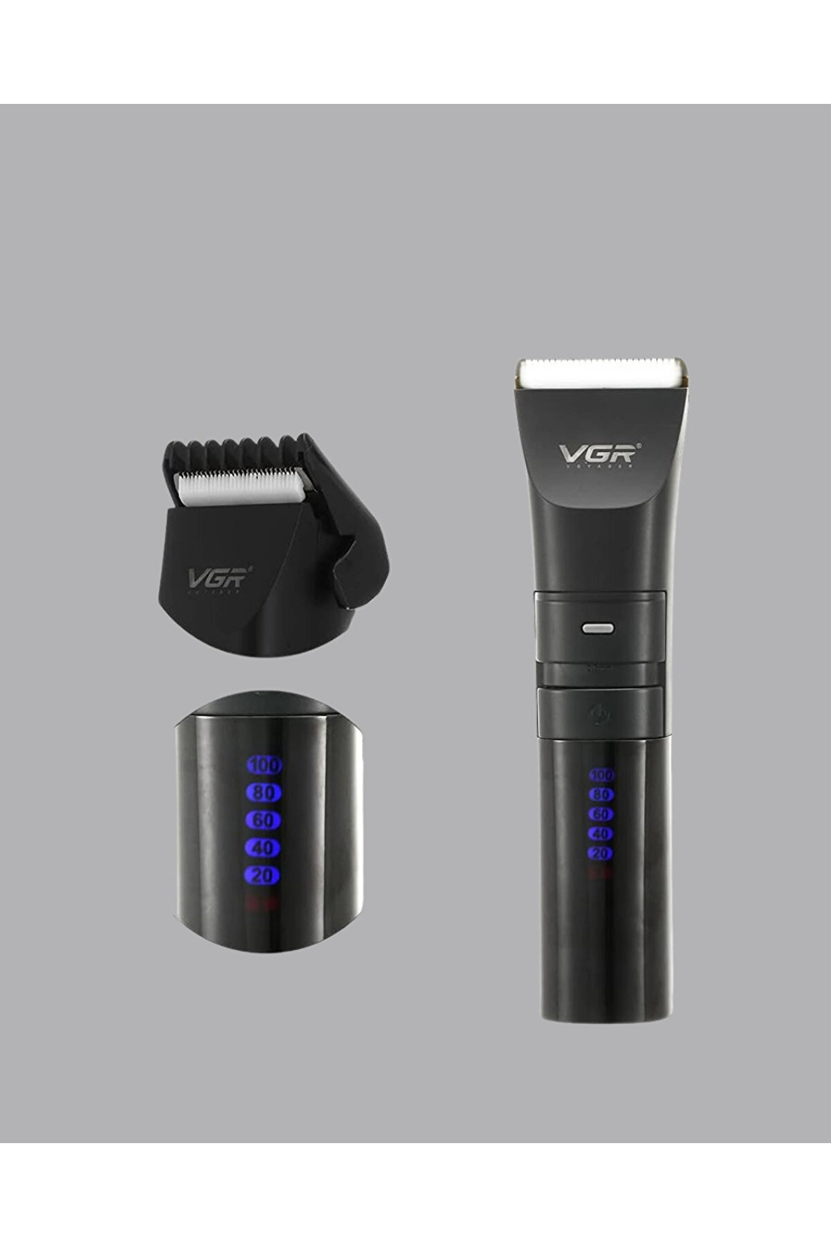 Şarjlı Saç Kesme Maki̇nesi̇ – 4 Taraklı, 2 Kademeli̇ Güç Ayarı, Uzun Pi̇l Ömrü