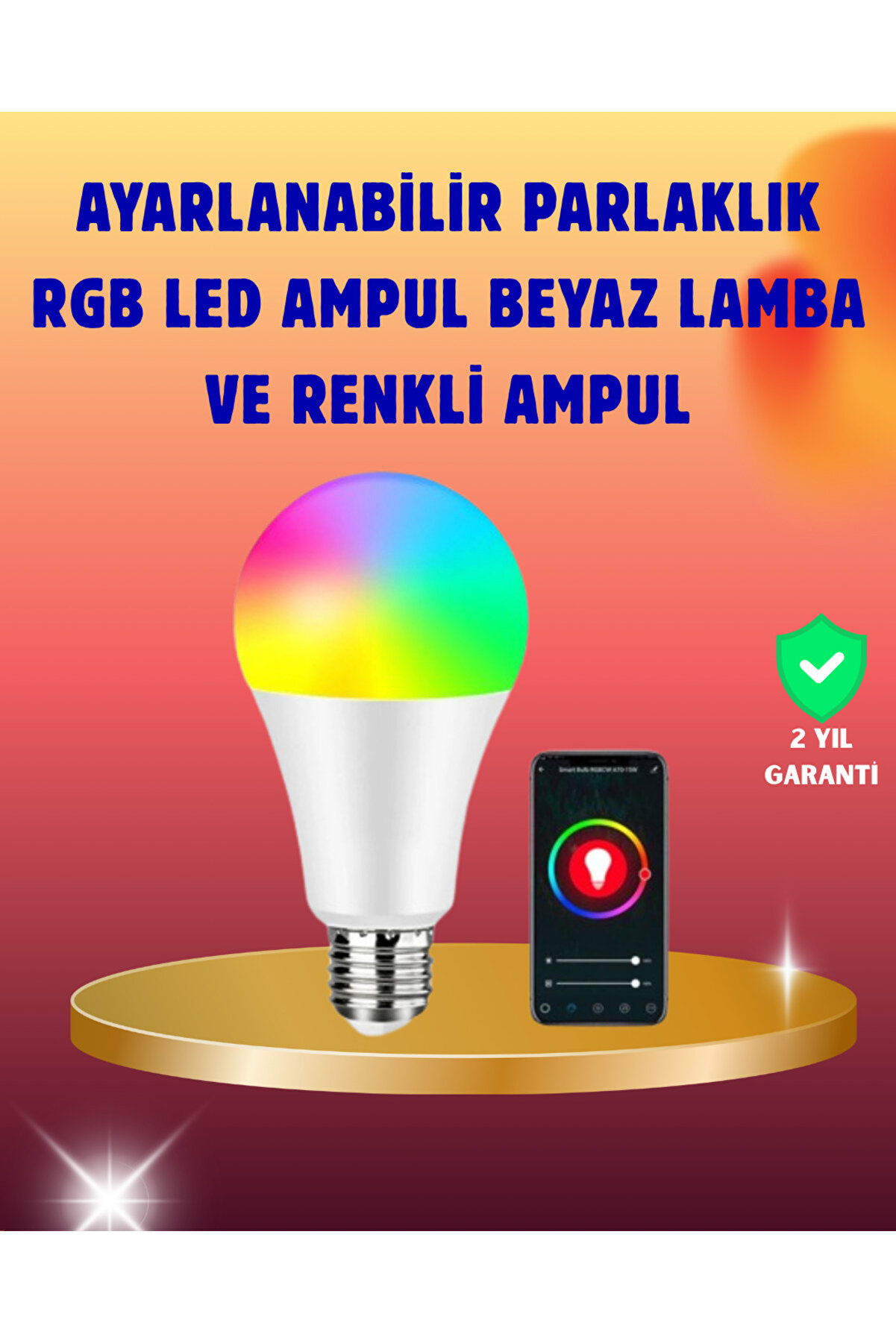 Toptan Bulurum Enerji Verimli Akıllı LED Ampul, Uzaktan Kontrol Özellikli