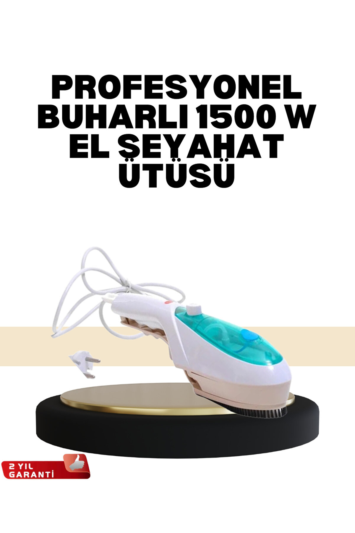 teknodayım Pratik Buharlı Ütü Askıda Kullanım Kolaylığı