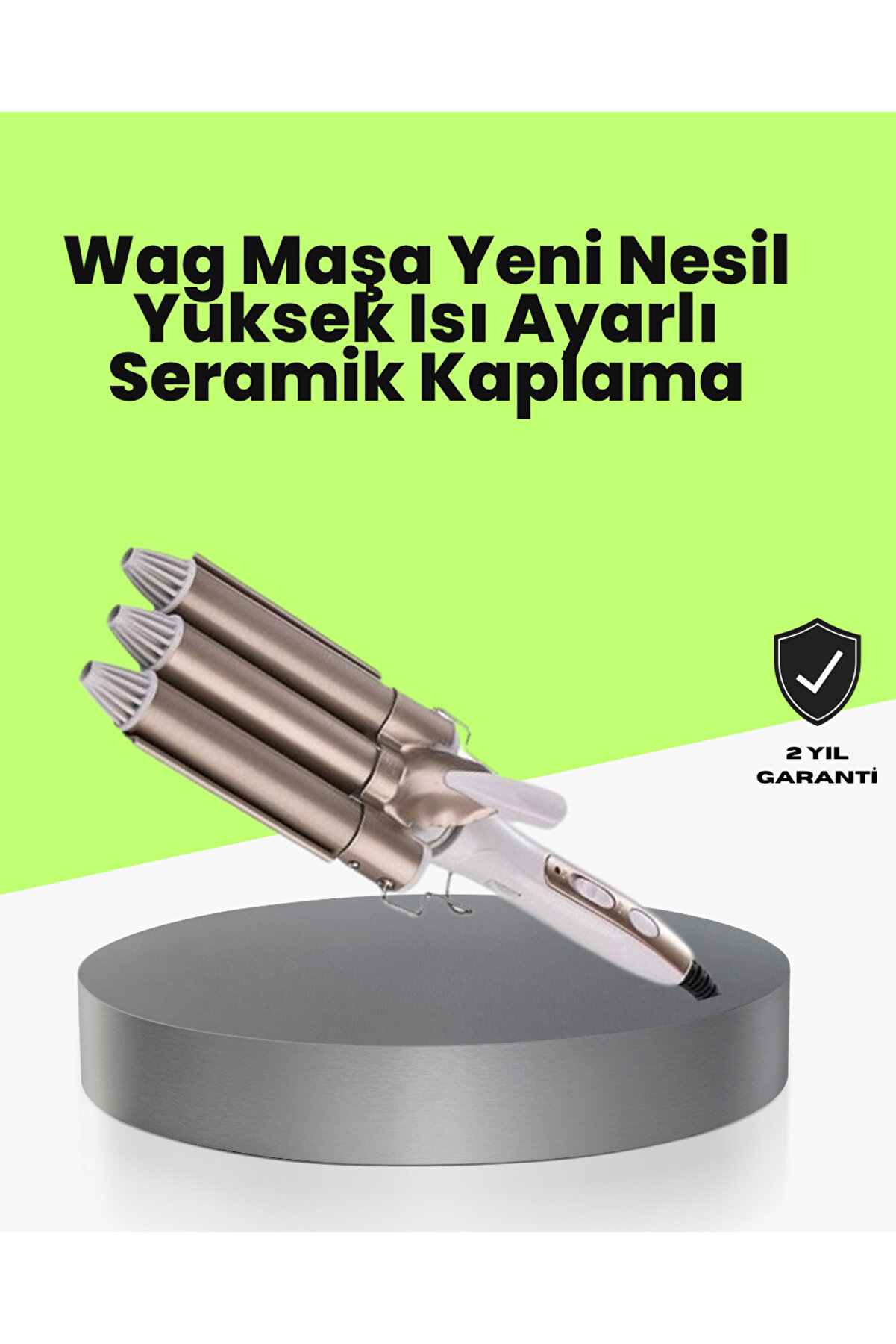 teknodayım Her Saç Tipine Uygun, Hızlı Isınan Bukle Yapıcı – Evde Kuaför Kalitesinde Sonuç