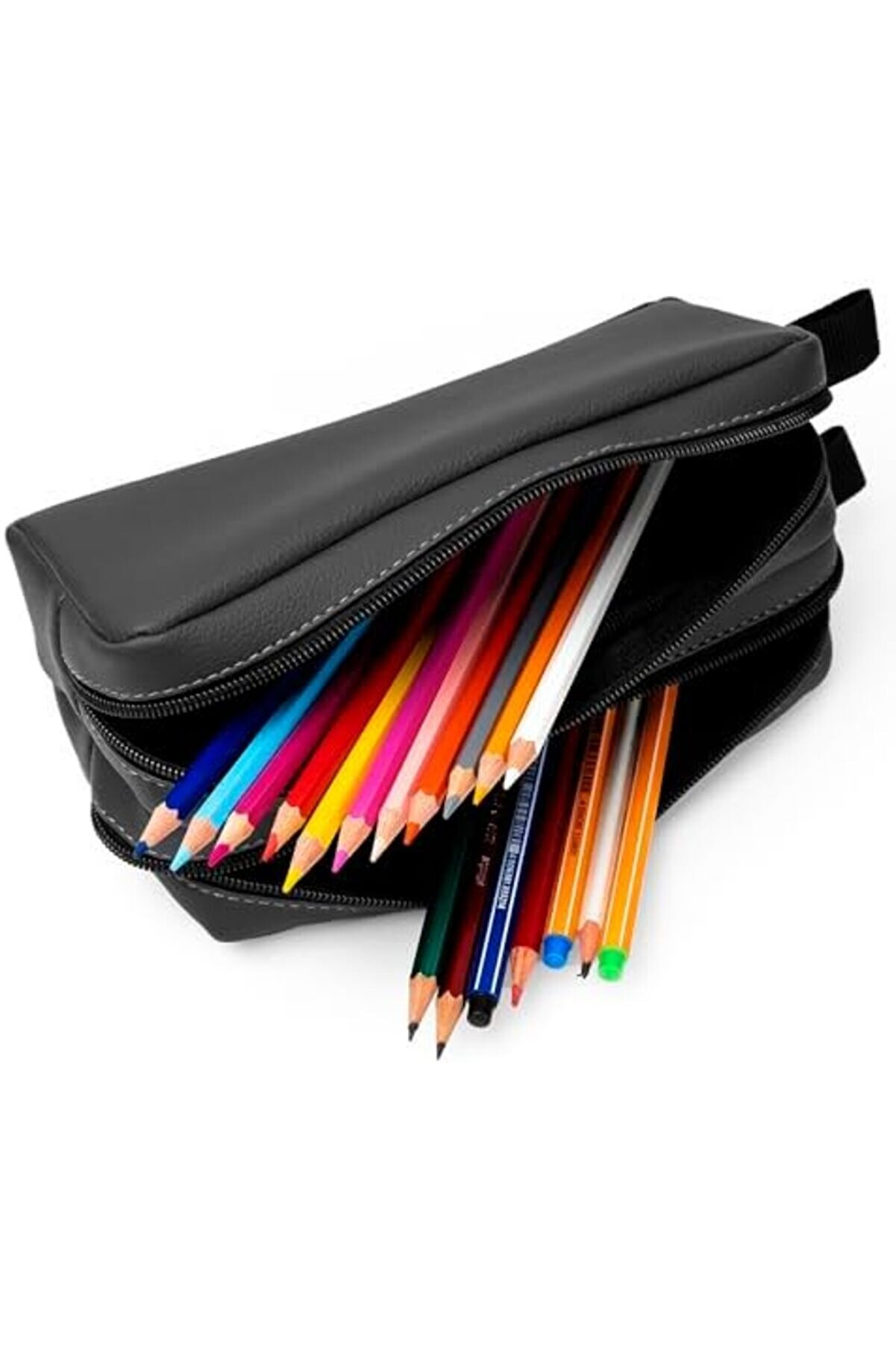 Modashi̇ne Proje Deri̇ Çi̇ft Gözlü Kutusu - Makyaj Çantası Modascope 1014773