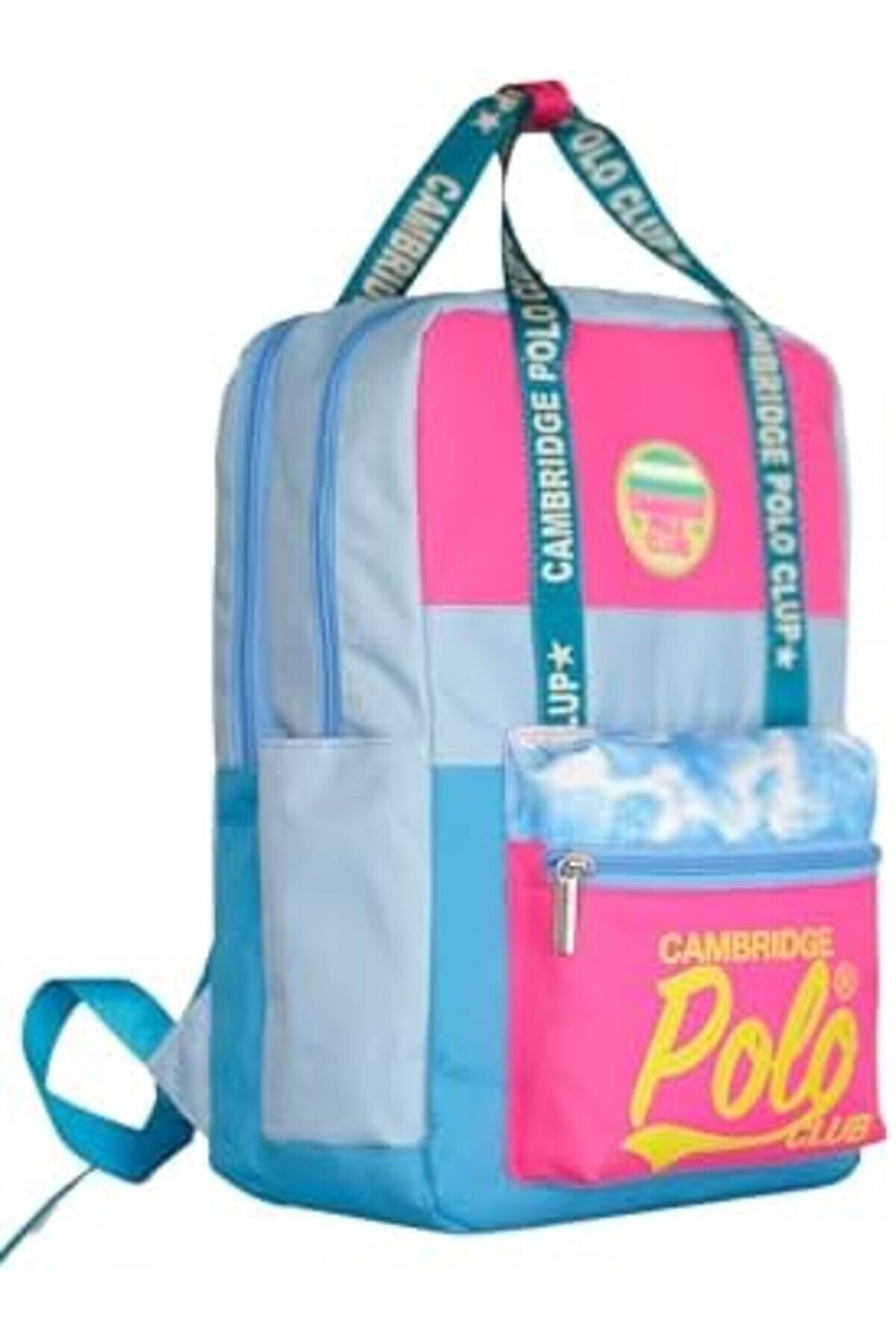 Modashi̇ne Polo Club Üç Bölmeli̇ Kız Çocuk İlkokul Çantası Modascope 1014773