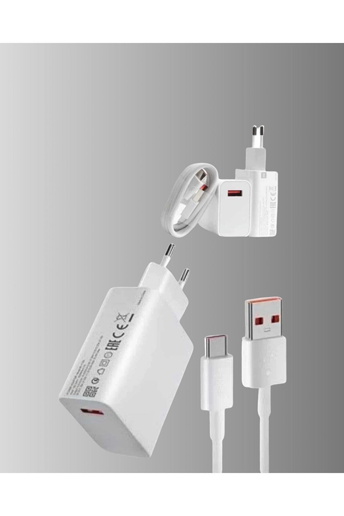 67W Type-C Turbo Şarj Ci̇hazı - Aşırı Akım Ve Isı Koruması, Seyahat Uyumlu