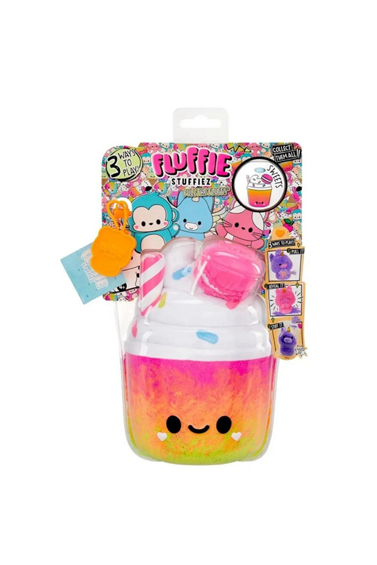 Toptan Bulurum Fluffie Stuffiez Küçük Peluş Shake