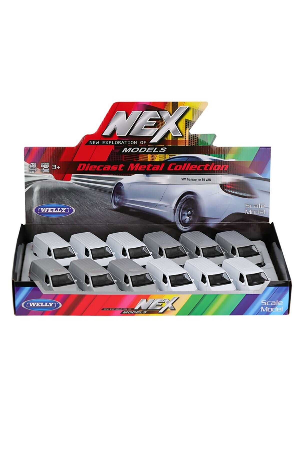 43762 Welly Dıecast Vw T6 Van 72