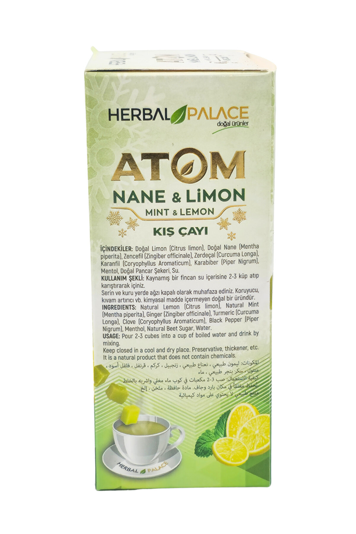 Atom Çayı Nane Li̇mon Doğal Lezzet 150 Gr