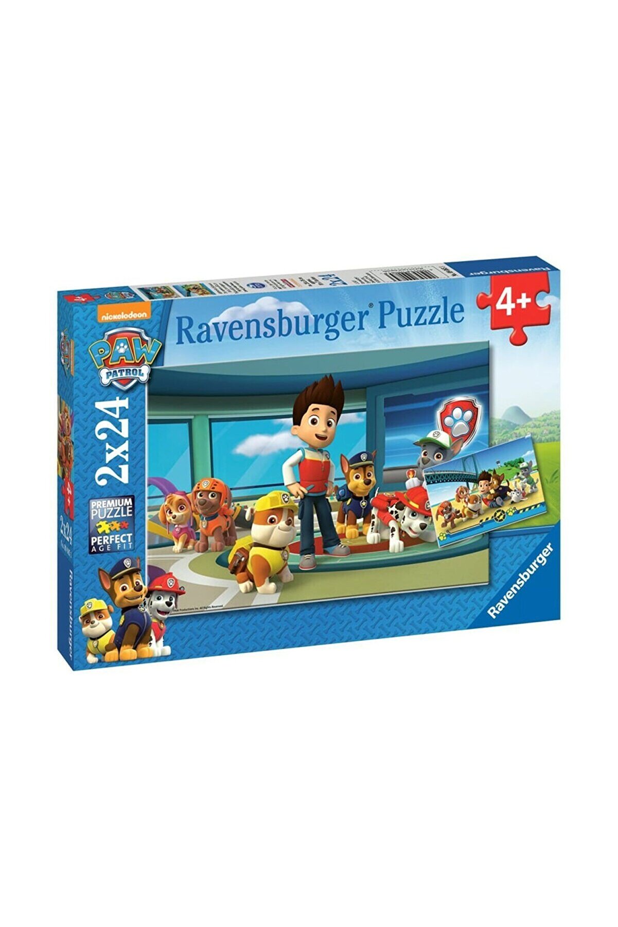 90853 Paw Patrol 2X24 Parça Ravensburger Puzzle