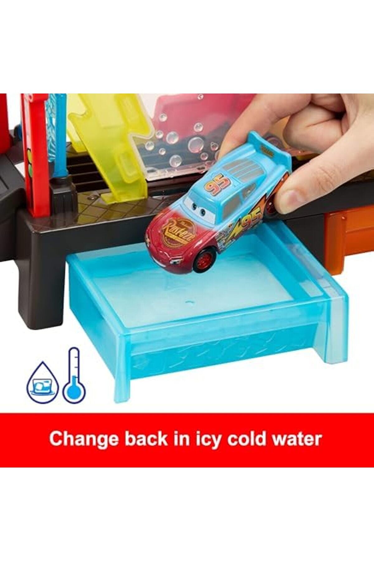 Modashi̇ne Renk Deği̇şti̇ren Mcqueen İle Yıkama Oyun Seti̇ Renk Deği̇şti̇ren Mcqueen İle Yıkama Oyun Seti̇