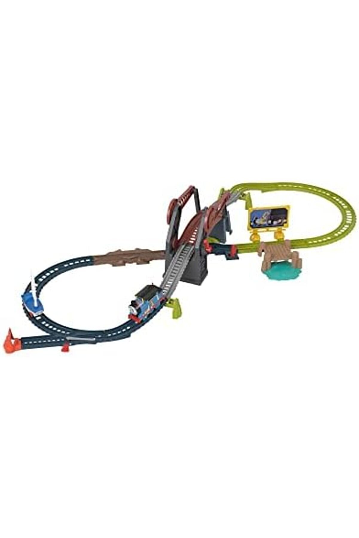 Modashi̇ne & Ve Arkadaşları - Ve Ski̇ff Açılır Köprü Tren Seti̇, Motorlu Lokomoti̇f Ve Oyuncak Tekne, 3