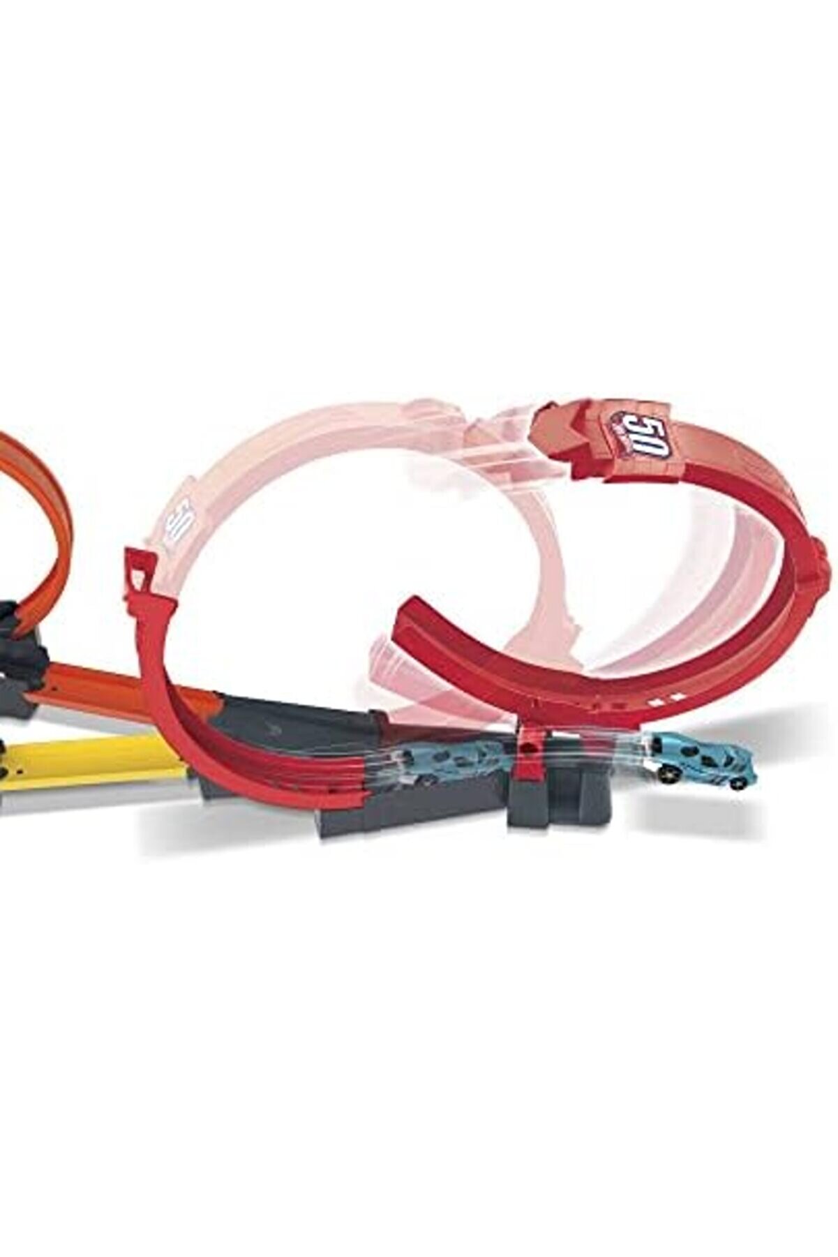 Modashi̇ne Çok Çemberli̇ Yarış Seti̇™ Hot Çok Çemberli̇ Yarış™ Oyun Seti̇ Ve 1 Araba, 4-10 Yaş Arası Çocu