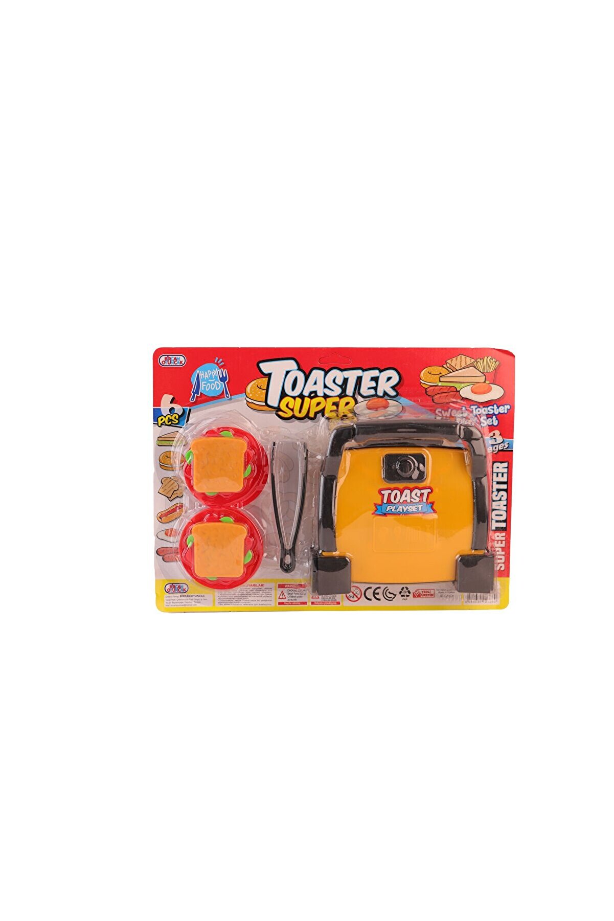 Nizam Plastik BUĞZ NZM-166 TOST MAKİNASI SETİ 45