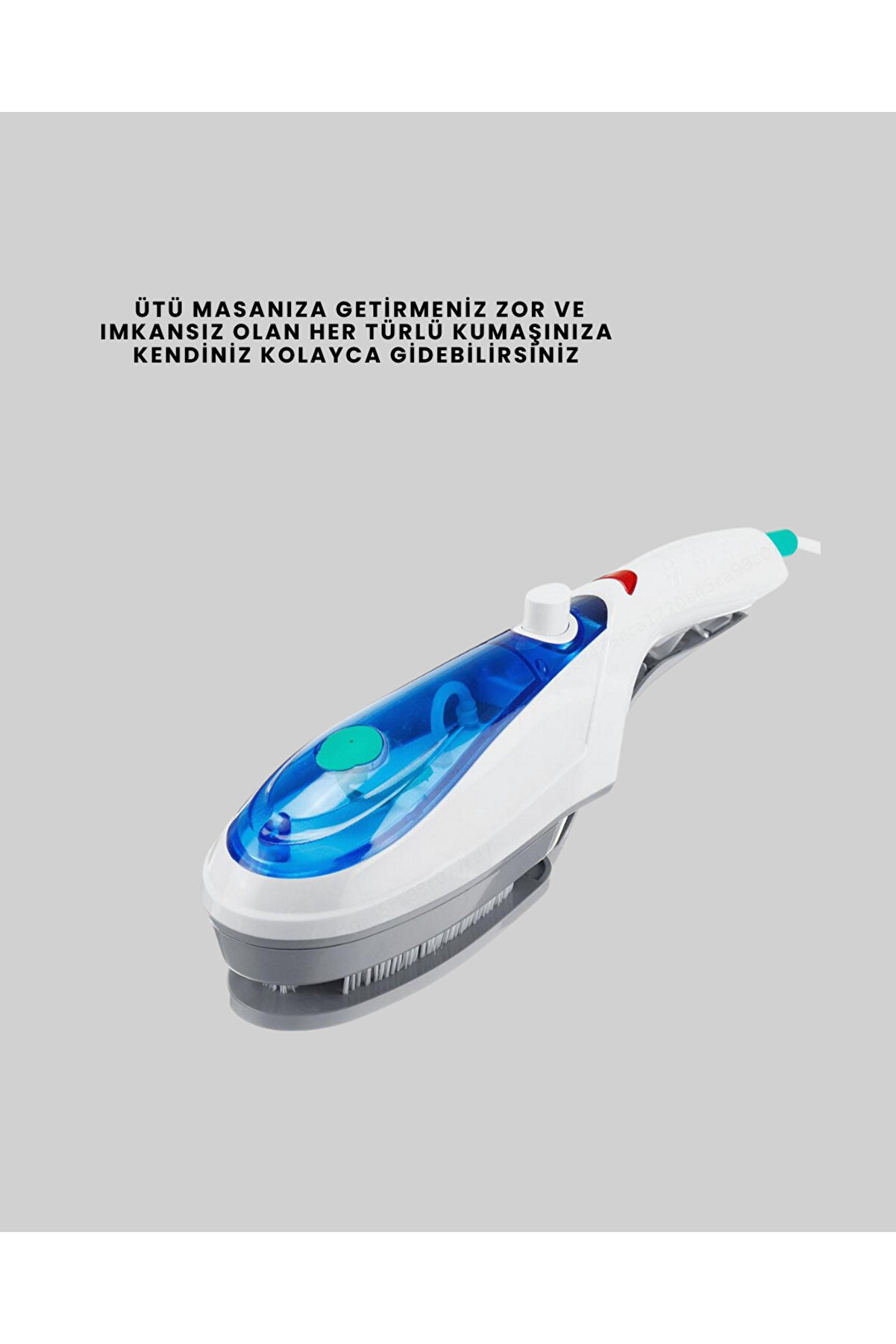 Taşınabi̇li̇r Buharlı Ütü 1500W | Gi̇ysi̇lerde Yanık Bırakmaz, Kokuyu Gi̇deri̇r