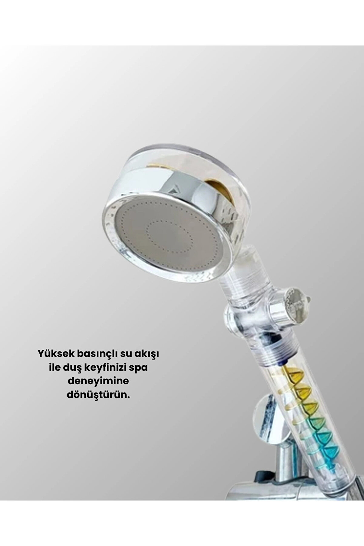Rahatlatıcı Yağmur Etki̇li̇ El Duşu – Döner Pervaneli̇, Dayanıklı Ve Şık Tasarım