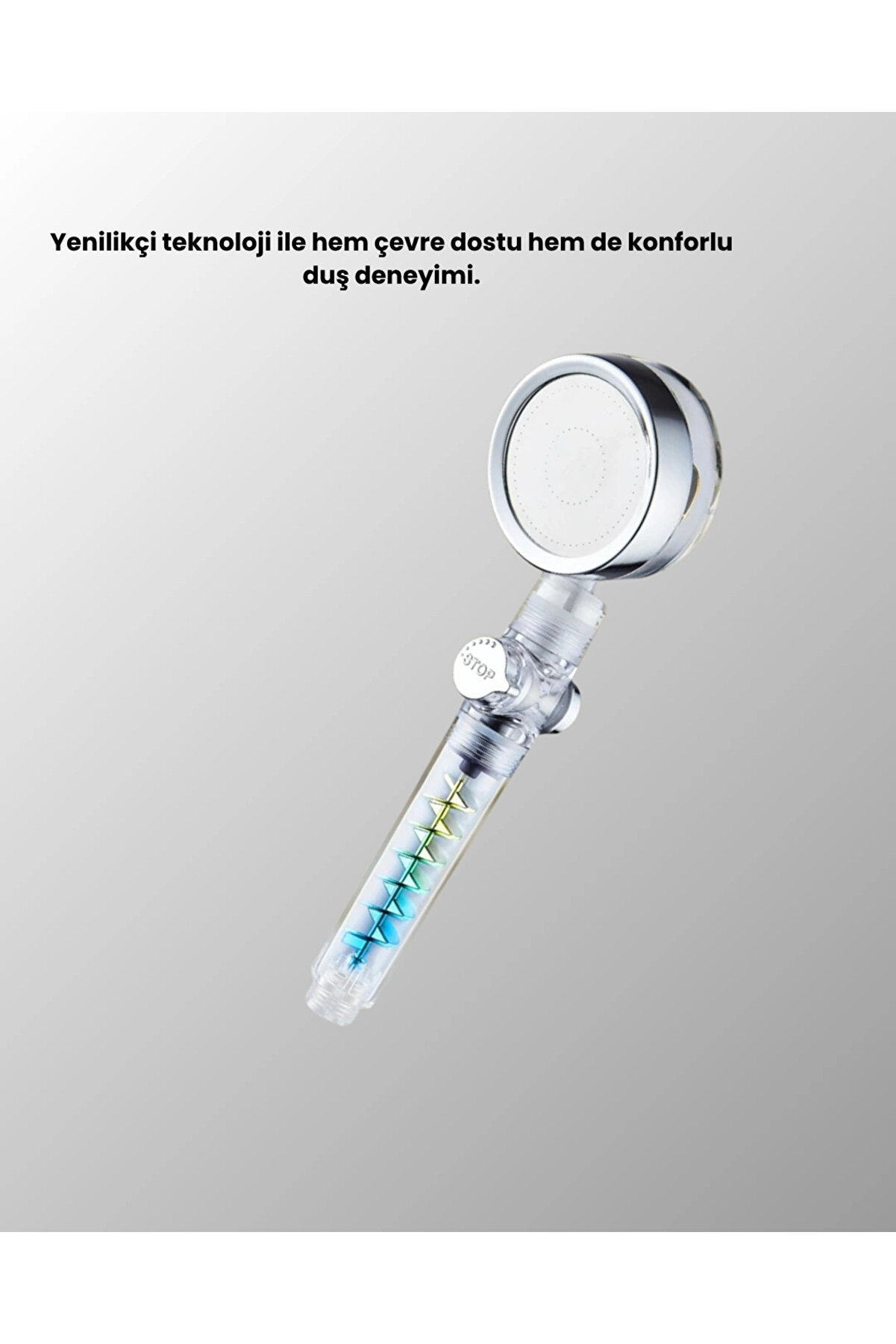 Start Stop Kontrollü El Duşu – Basınçlı, Su Tasarruflu, Sağanak Yağmur Deneyi̇mi̇