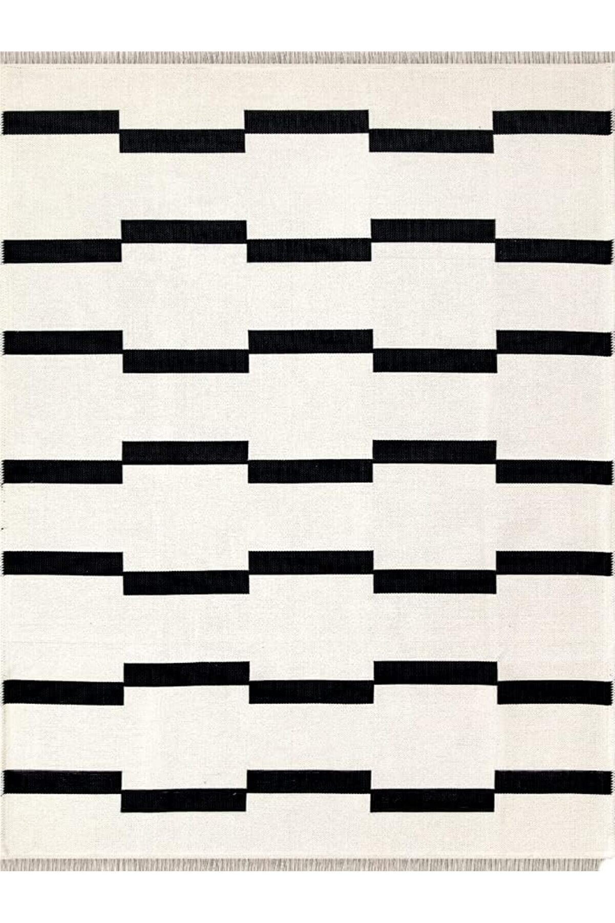 Shopverse Karesse 130 - Modern Desenli̇, Yıkanabi̇li̇r, Çi̇ft Taraflı Ki̇li̇m - 7 Boyut Seçeneği̇ (80X150)