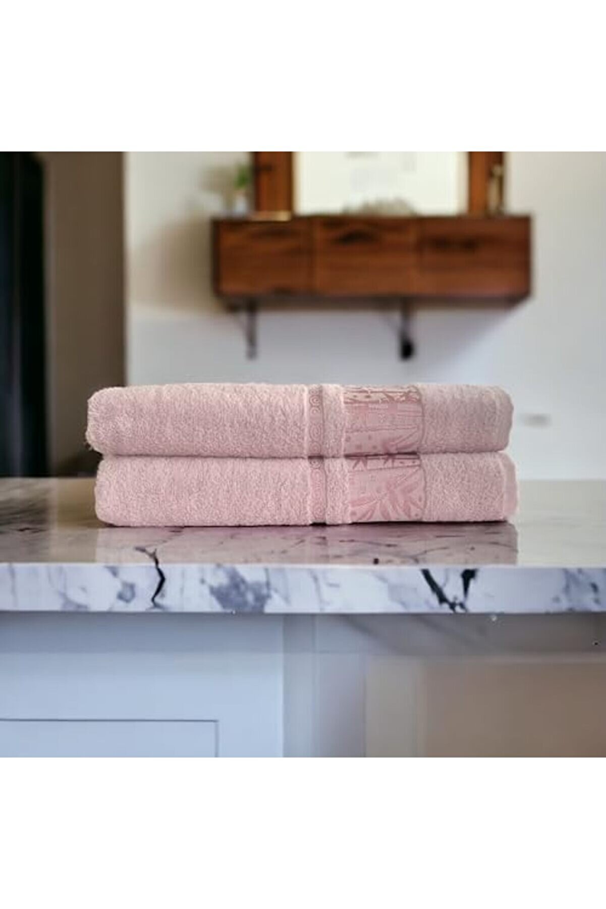 Shopverse %100 Bambu Havlu Takımı Vücut Havlusu 90X145 Cm, Baş Havlusu 50X85 Cm, Ekstra Yumuşaklık (