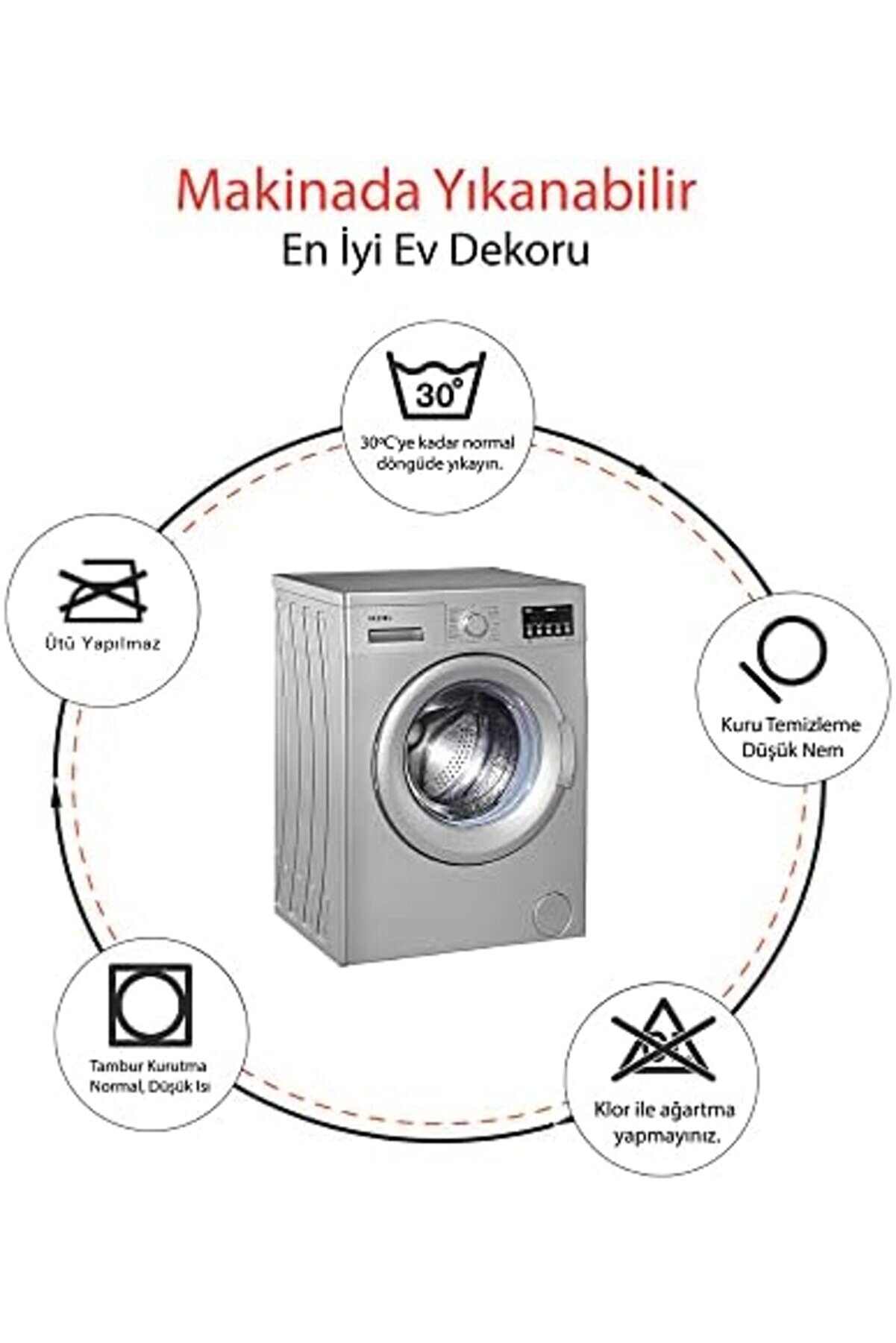 Shopverse Sevi̇mli̇ Tasarımlı Mi̇krofi̇ber Paspası, Kaymaz Taban, Yıkanabi̇li̇r (385_Bpsm, 2 Li̇ Takım