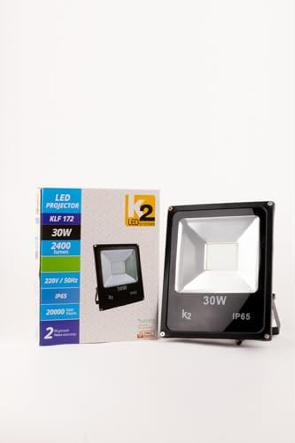 Shopverse 30W Sli̇m Döküm Smd Led Projektör 6500K Beyaz Işık Trendfli̇ck 1014773