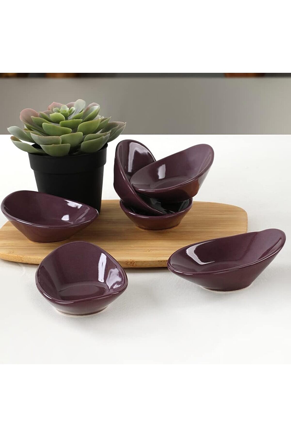 STOREMAX shopverse Mor Dalga Çerezlik/Sosluk 12 Cm 6 Adet trendflick 1014773