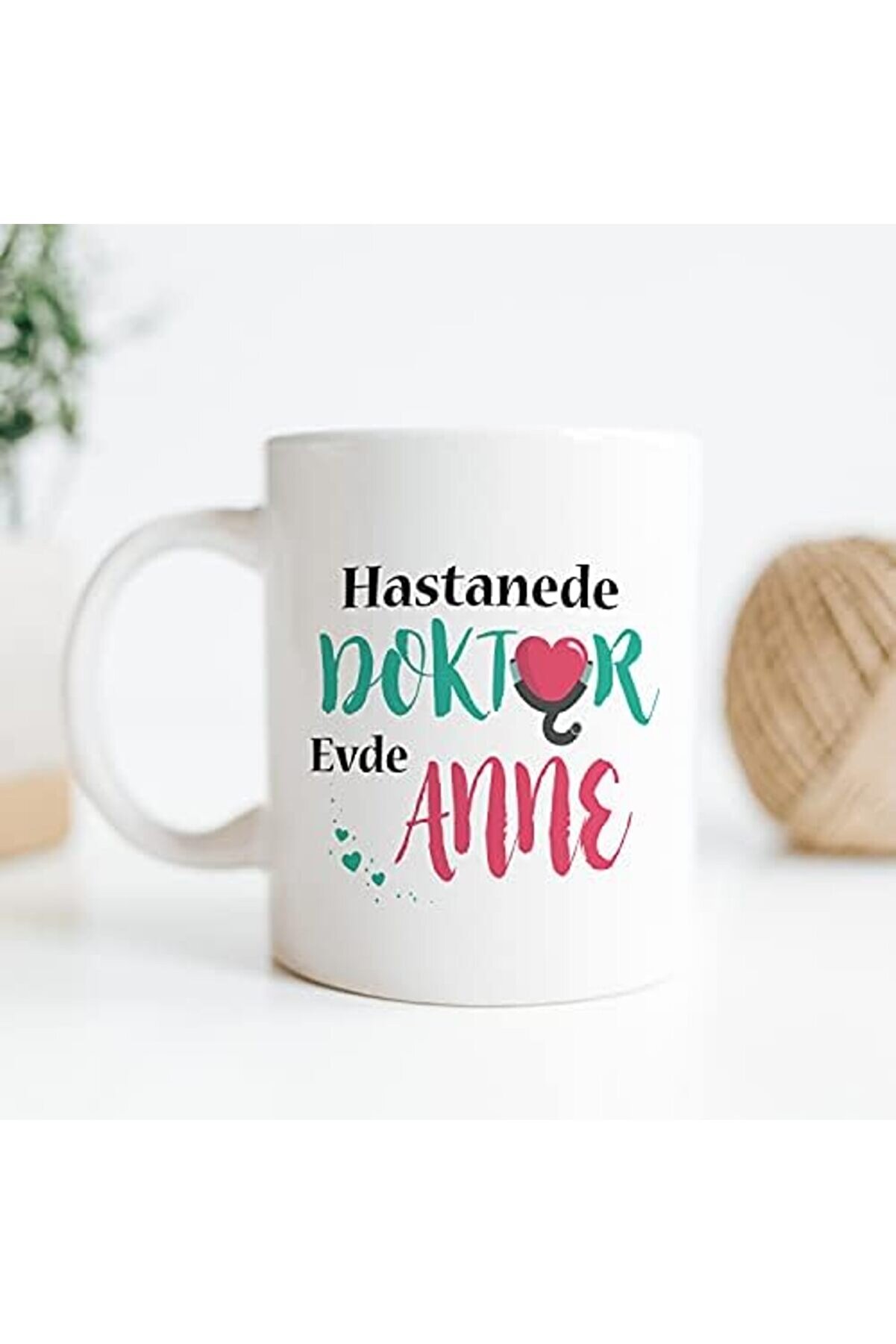 Shopverse Doktor Hedi̇ye Espri̇li̇ Kupa - 9,5 Cm Yüksekli̇k - Çi̇ft Yüz Baskılı Kupa Trendfli̇ck 1014773