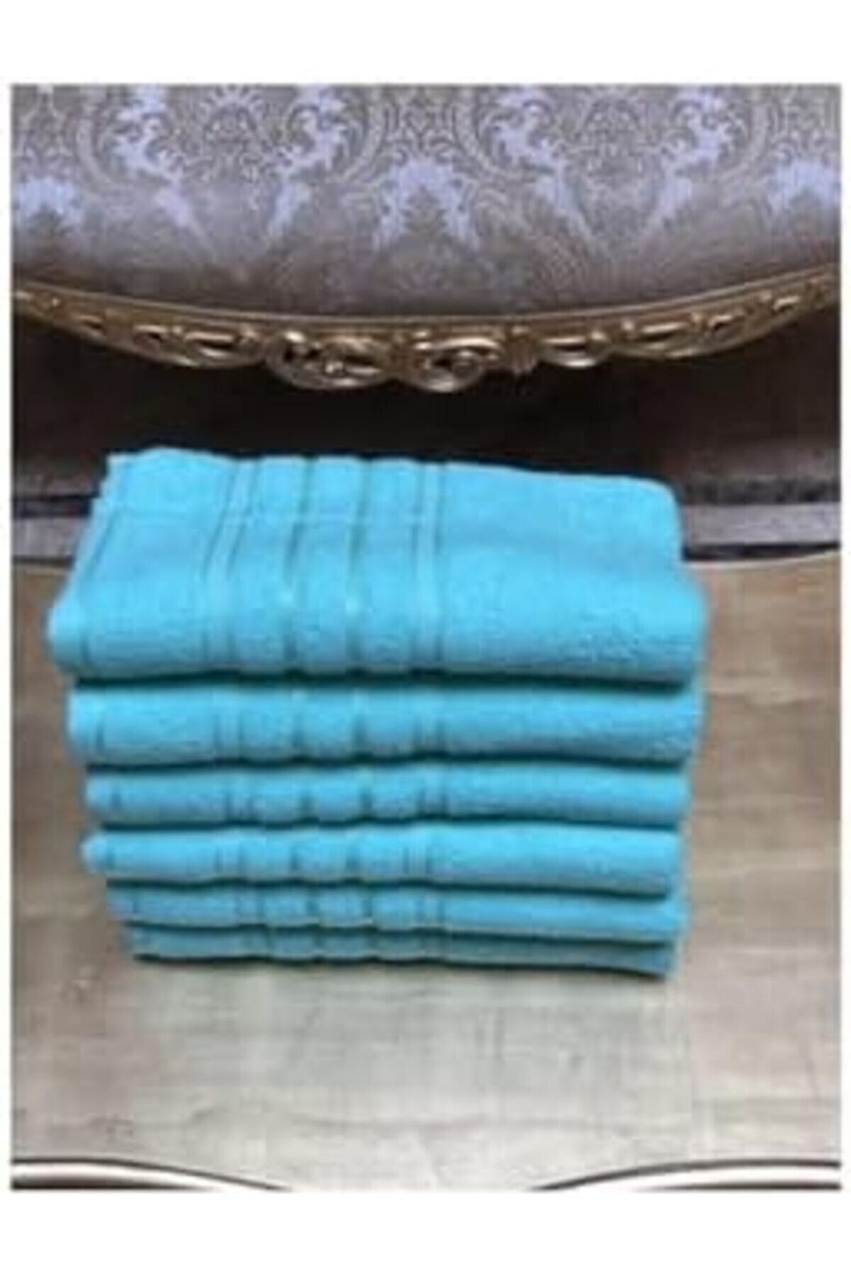 Shopverse El Y&uuml;z Yumuşak Duş Havlusu 50 X 90 Cm - Turkuaz Trendfli̇ck 1014773