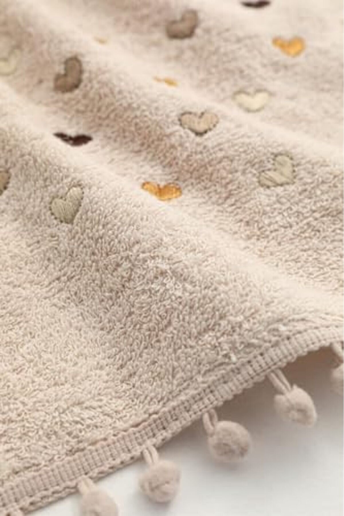 Shopverse 2Li̇ El Y&uuml;z Havlusu 50X90 - Bej Trendfli̇ck 1014773