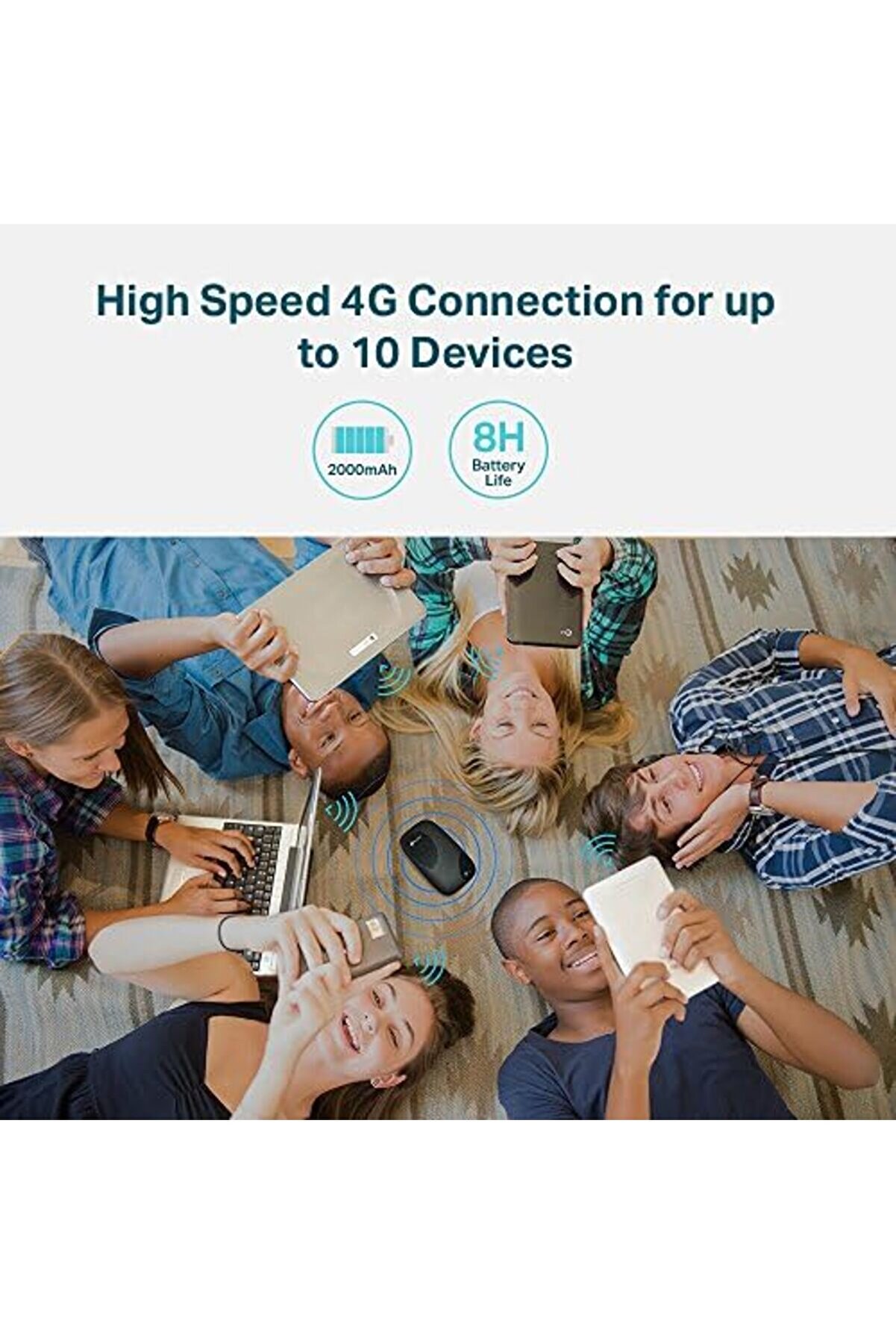 Shopverse M7200, 4G Lte Mobi̇l Wi̇-Fi̇ Router Trendfli̇ck 1014773