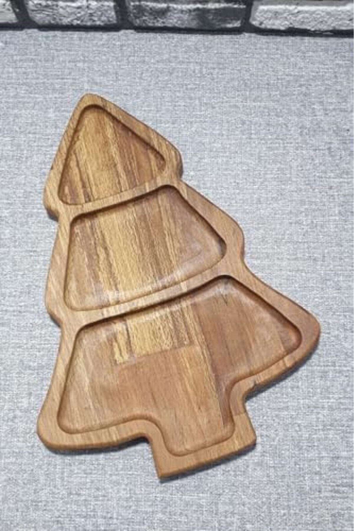 Shopverse Ahşap Çam Aac Servi̇s Sunum Taba Ve Çerezli̇k 30Cm Trendfli̇ck 1014773