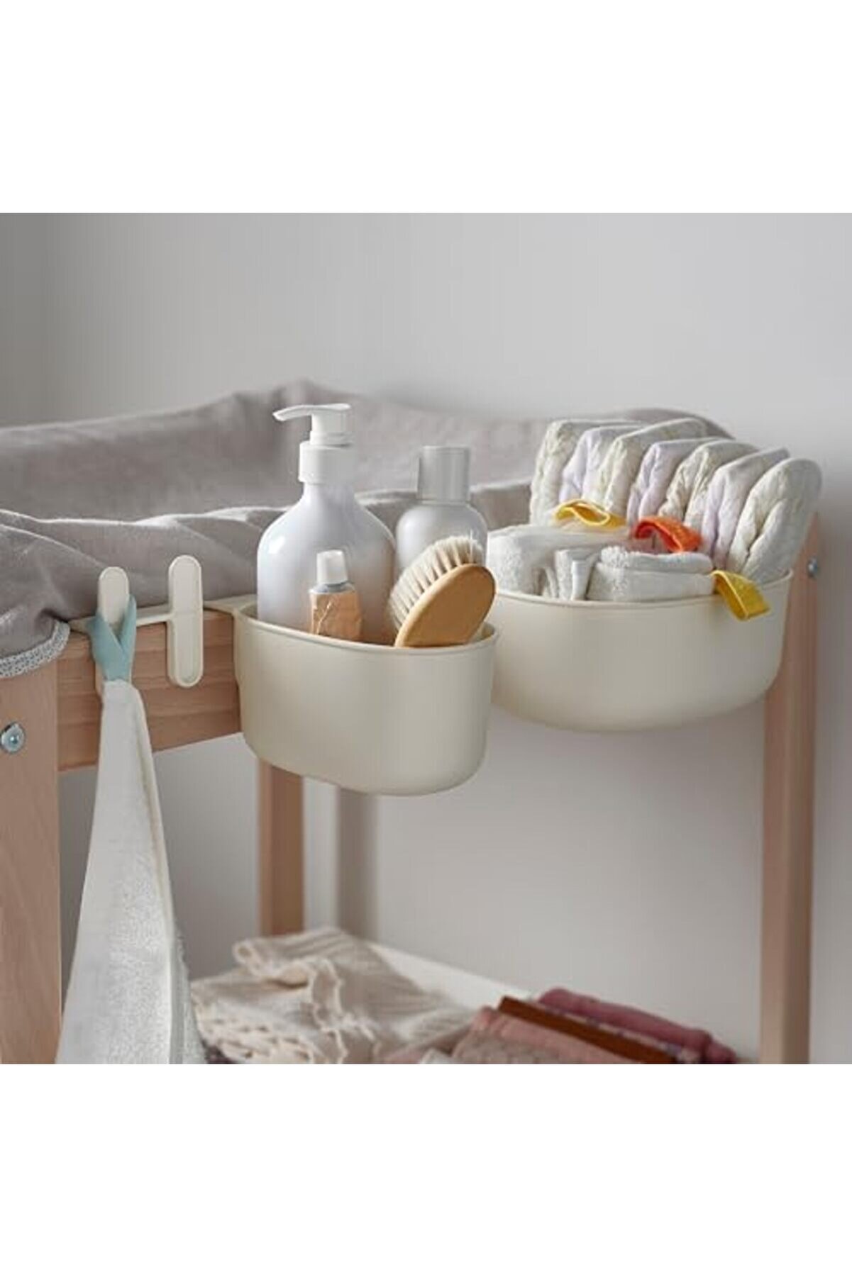 Shopverse Önsklıg Stor Sepetler Deği̇şen Tbl 4 Lü Set, Beyaz Trendfli̇ck 1014773