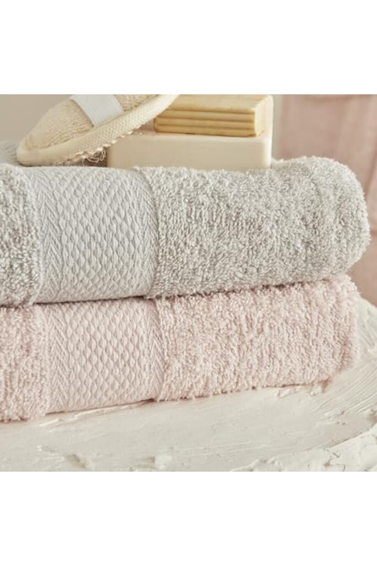 Shopverse Anderson Alven 4 Par&ccedil;a Ai̇le Seti̇, Pudra - Gri̇ Trendfli̇ck 1014773